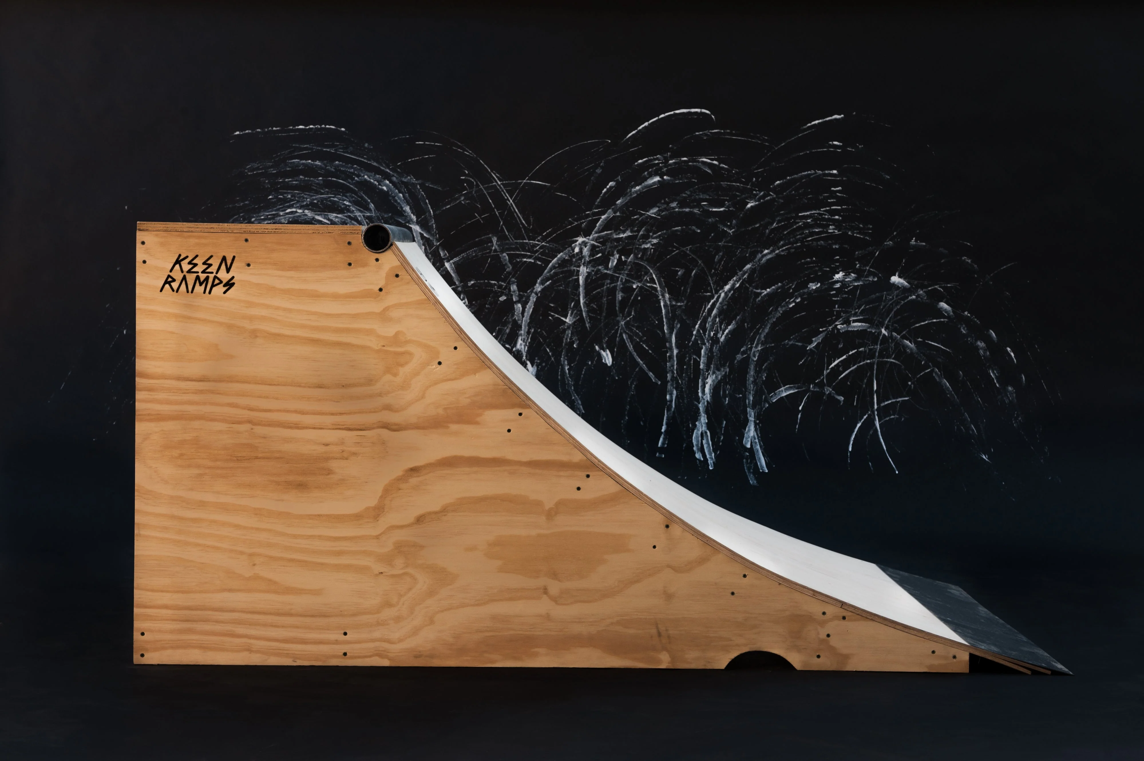 Keen Ramps 3' x 4' Quarter Pipe - Image 2