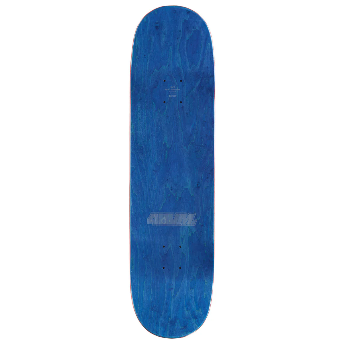 411VM Athletic Skateboard Complete - White - 8.50" - Image 2