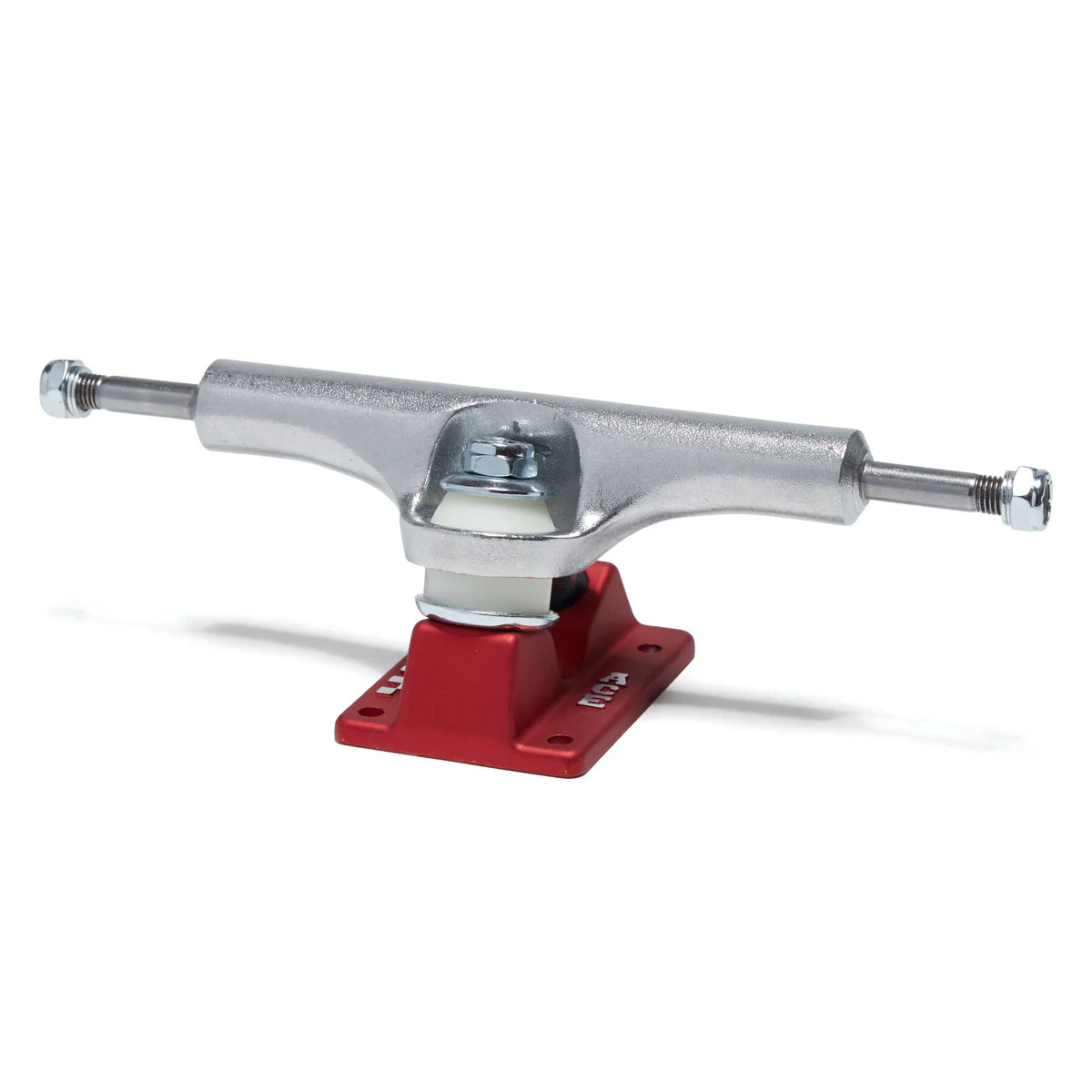 Ace Classic Skateboard Trucks - Polished/Red - 44 - Image 2
