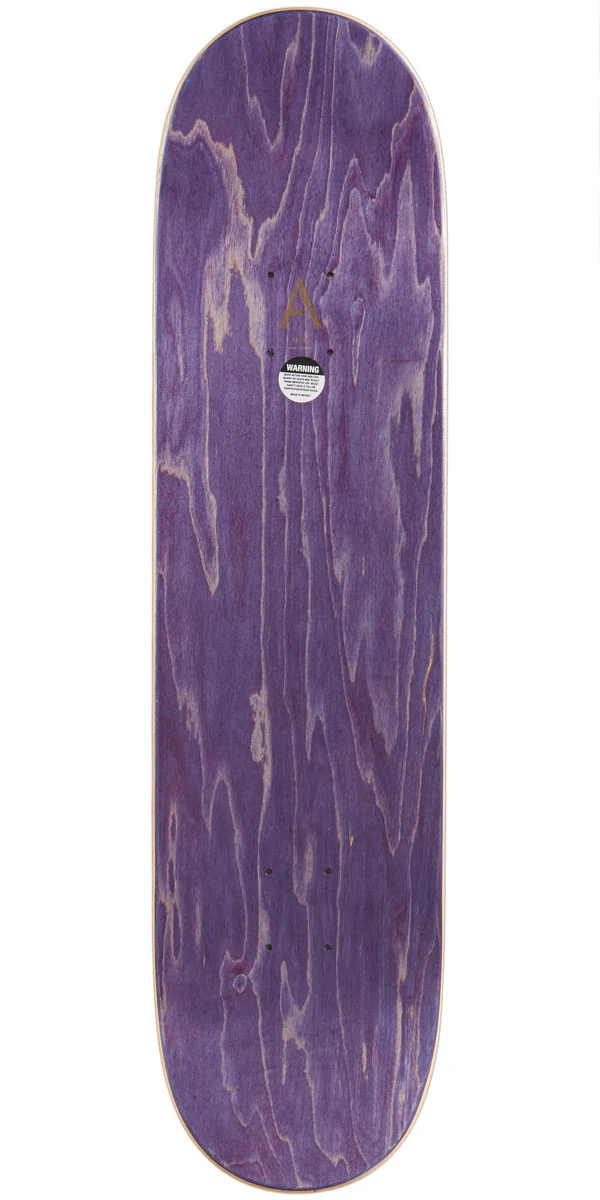 April Chrome Rose Skateboard Deck - Black - 8.00" - Image 2
