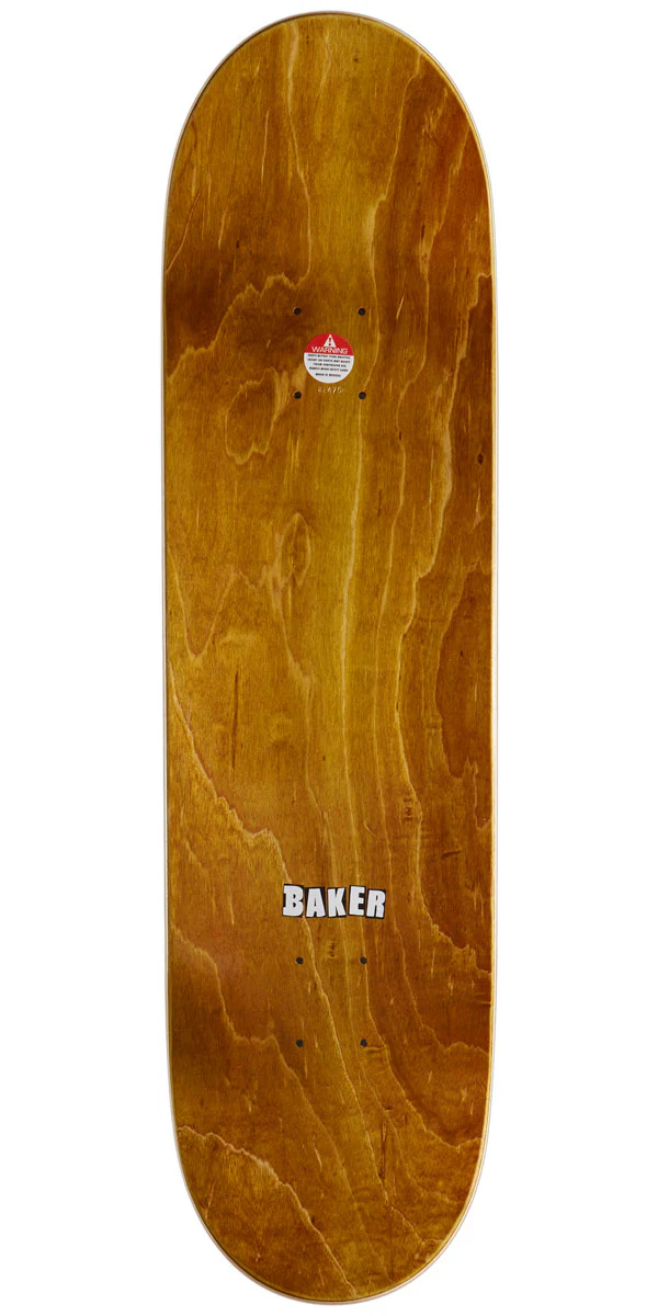 Baker Brand Logo Skateboard Deck - Black - 8.475" - Image 2