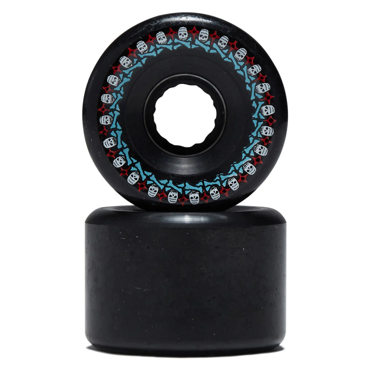 Bones ATF Rough Riders 80a Skateboard Wheels - Black - 56mm - Image 2