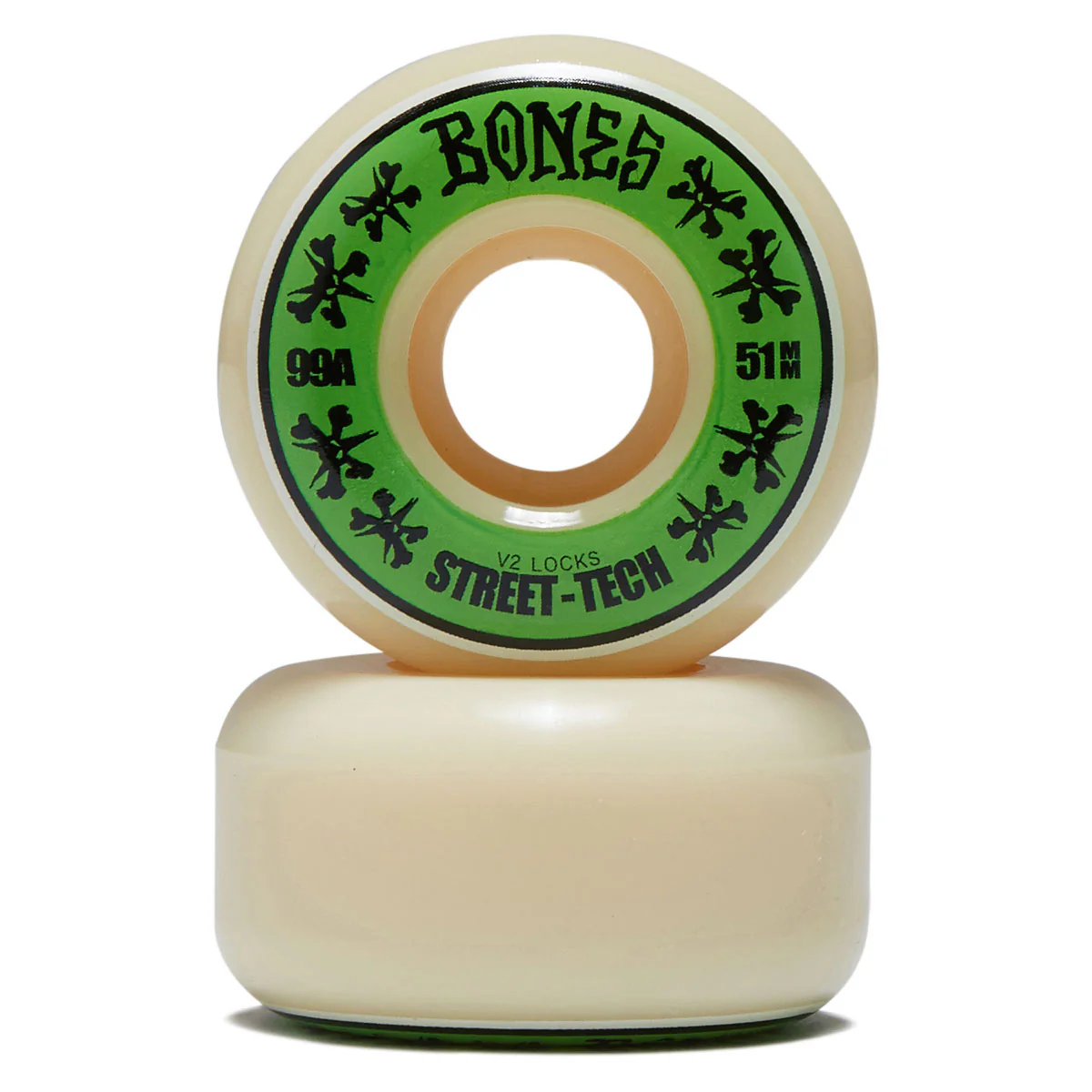 Bones STF Locks 99a V2 Locks Skateboard Wheels - 51mm - Image 2