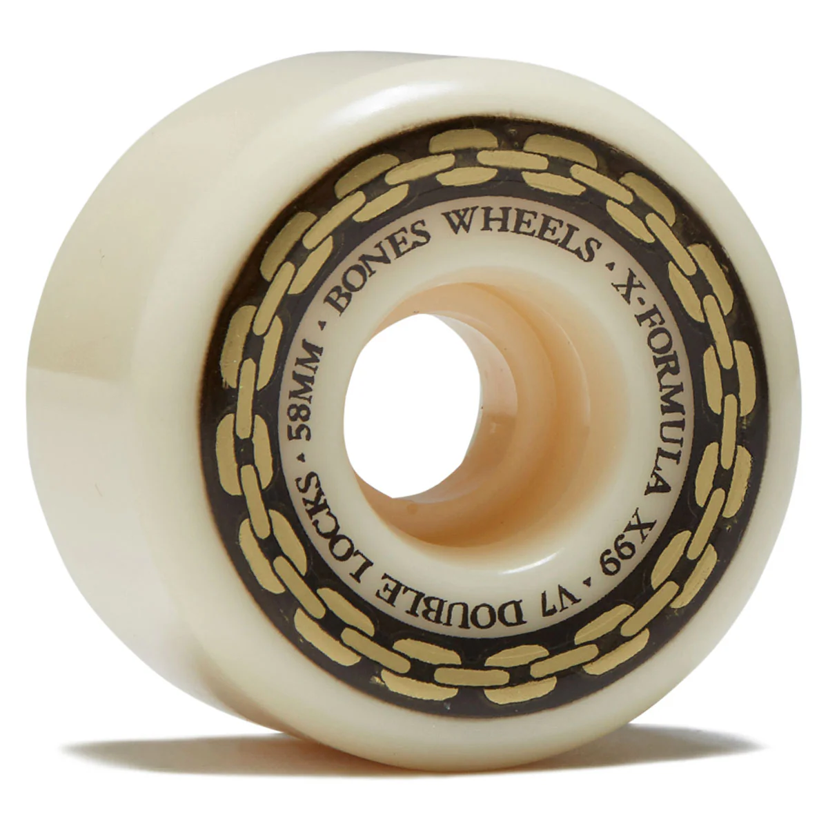 Bones X-Formula Double Locks 99a V7 Double Lock Skateboard Wheels - 58mm