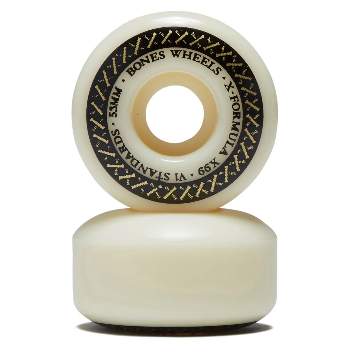 Bones X-Formula Standards 99a V1 Skateboard Wheels - 53mm - Image 2
