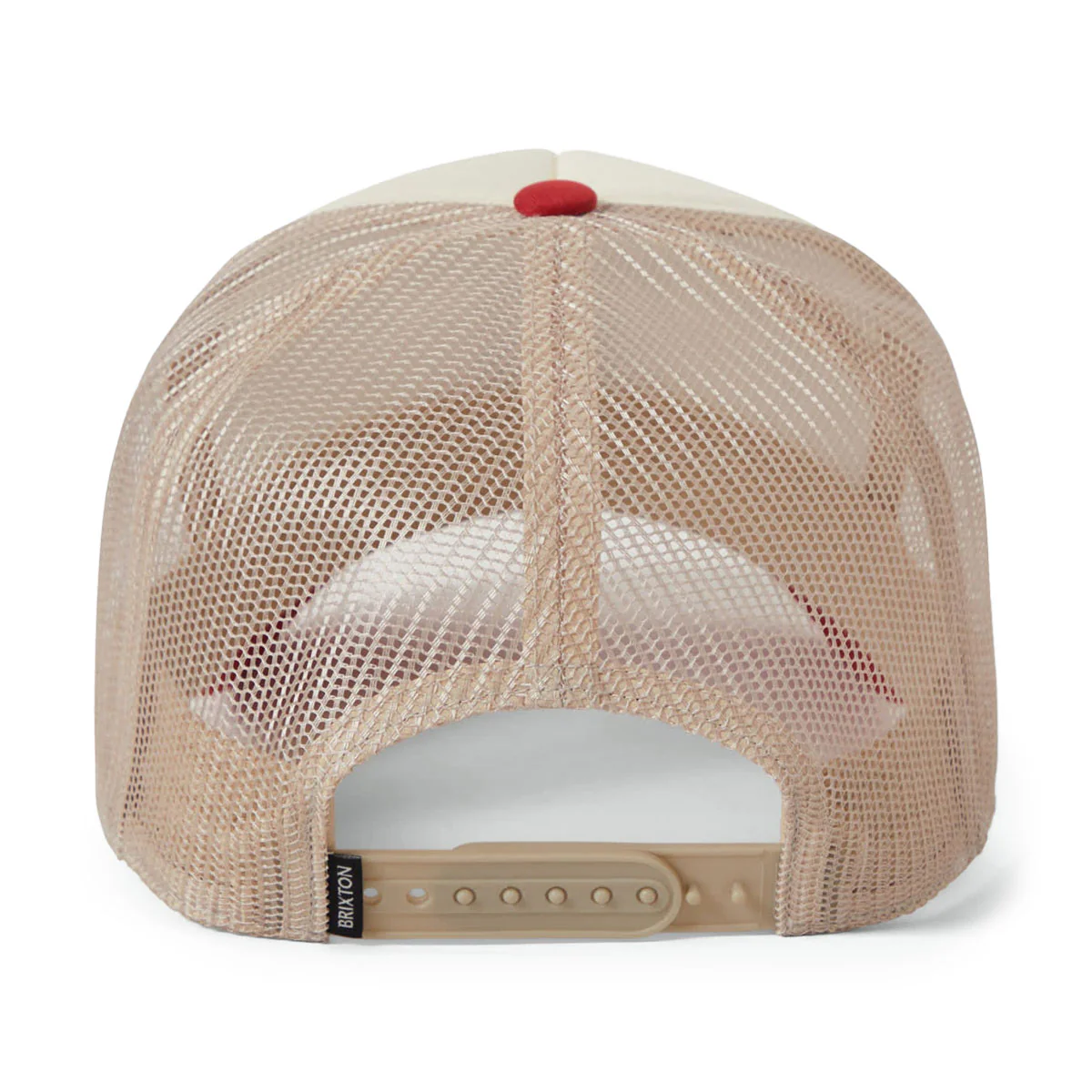 Brixton Lost In Reality Netplus MP Trucker Hat - Whitecap/Adrenaline Rush - Image 2