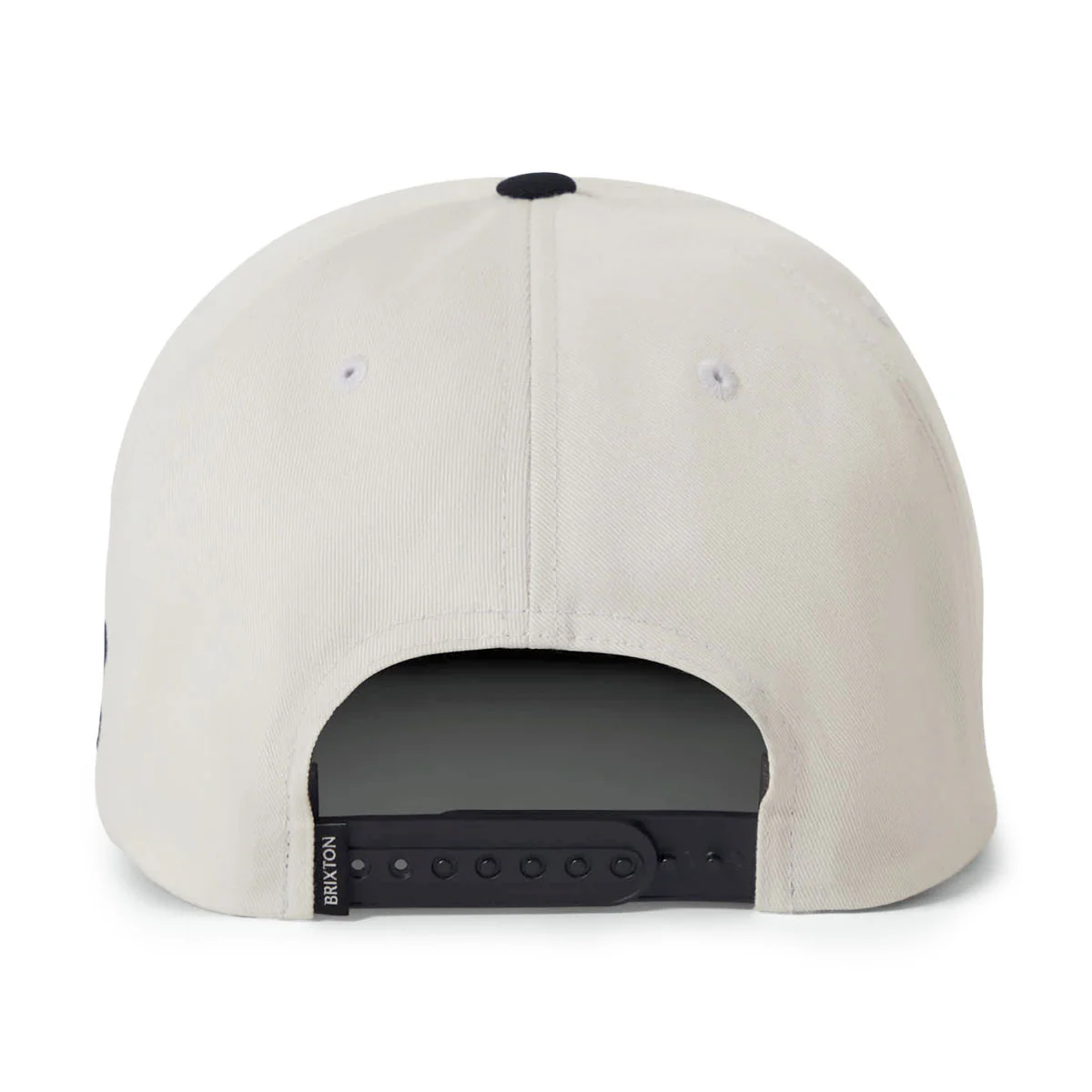 Brixton Predator MP Snapback Hat - Off White/Black - Image 2