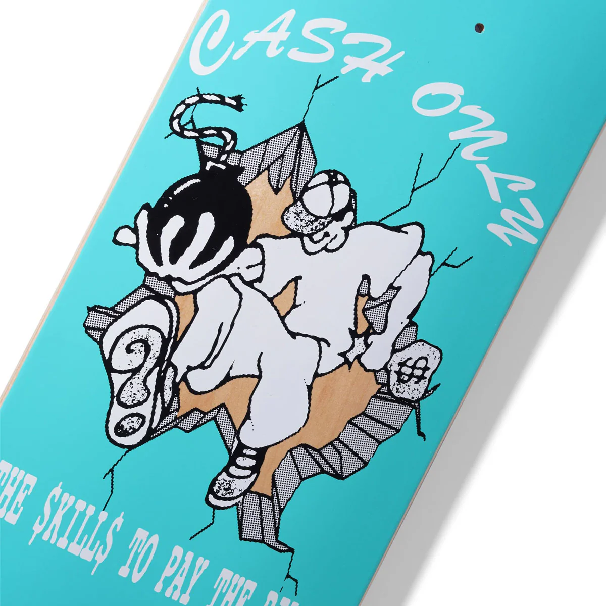 Cash Only Skills Skateboard Complete - 8.25" - Image 2
