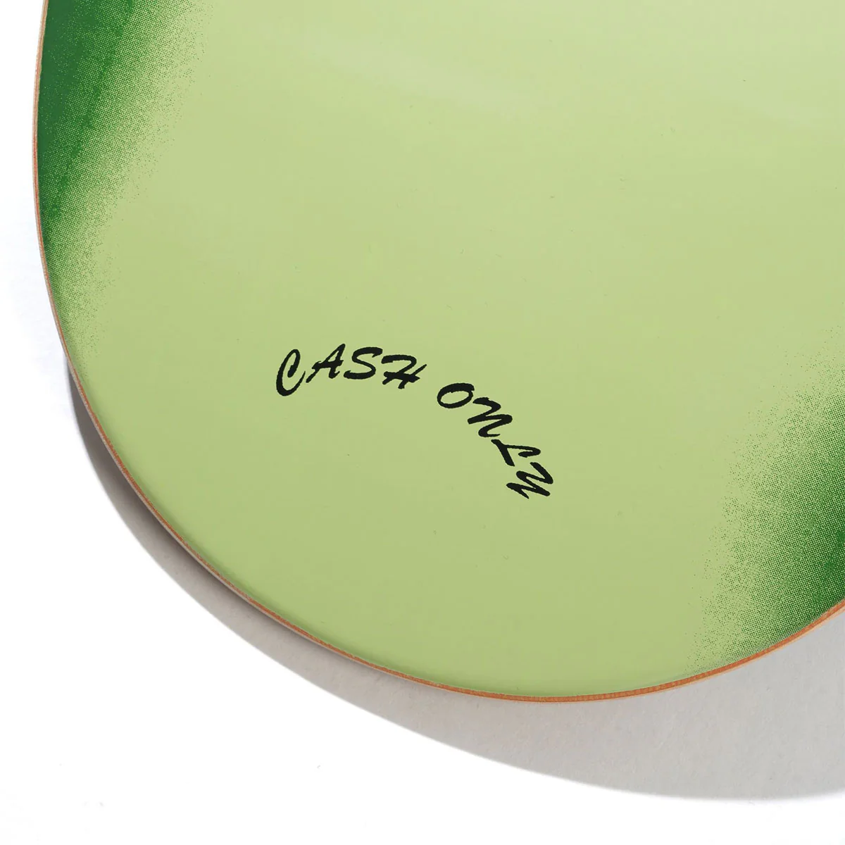 Cash Only Trix Skateboard Deck - Green - 8.50" - Image 3