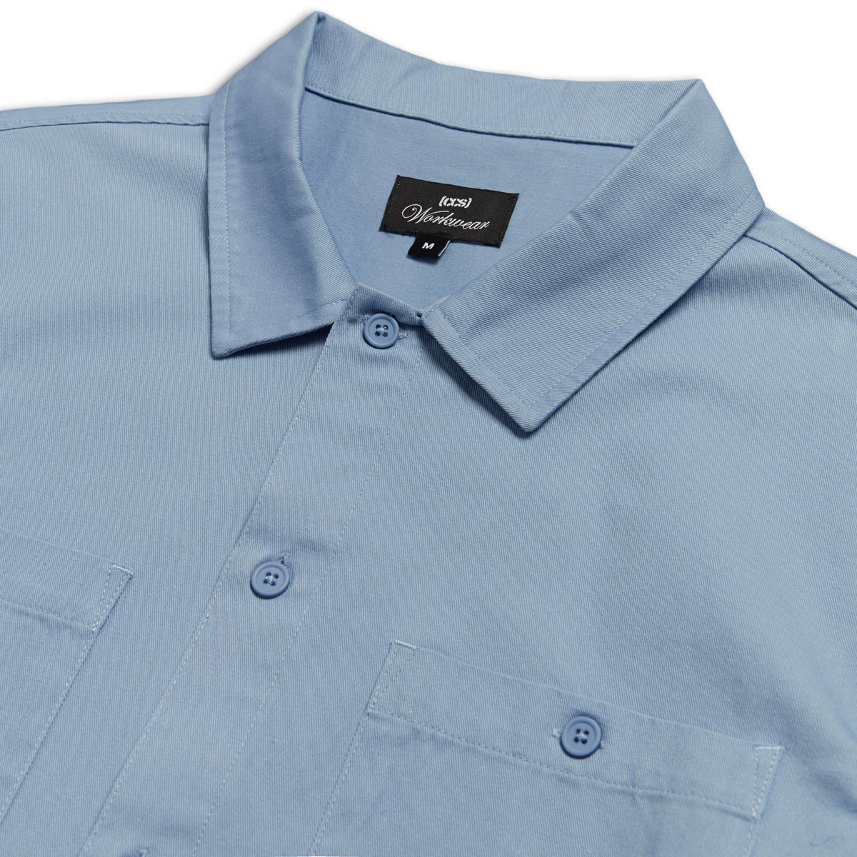 CCS Heavy Cotton Work Shirt - Light Blue - Image 6