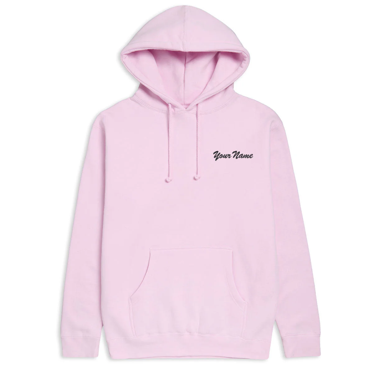 CCS Custom Embroidered Core Pullover Hoodie - Light Pink - SM