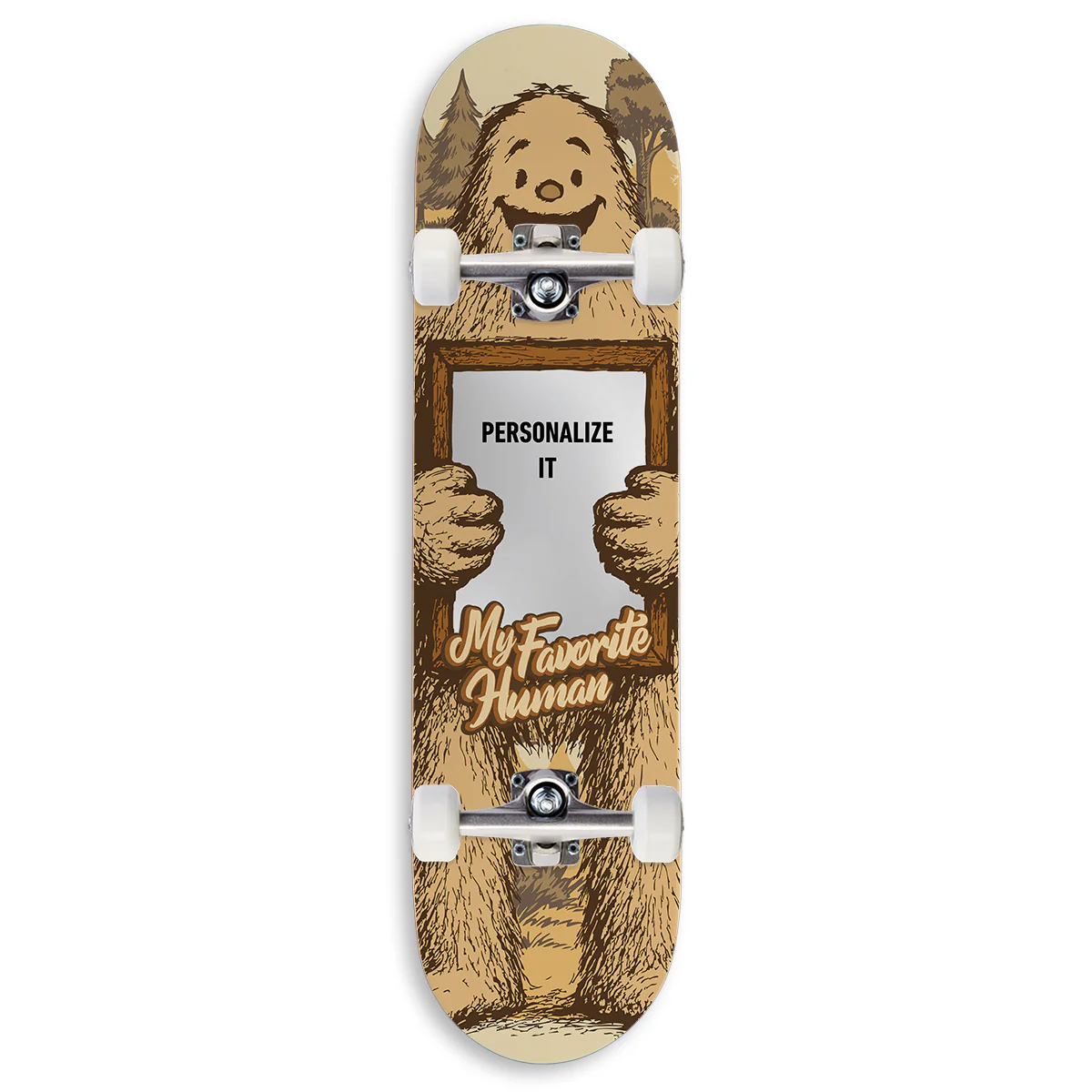 CCS Customs Birthday Skateboard Complete - My Favorite Human - 7.75"