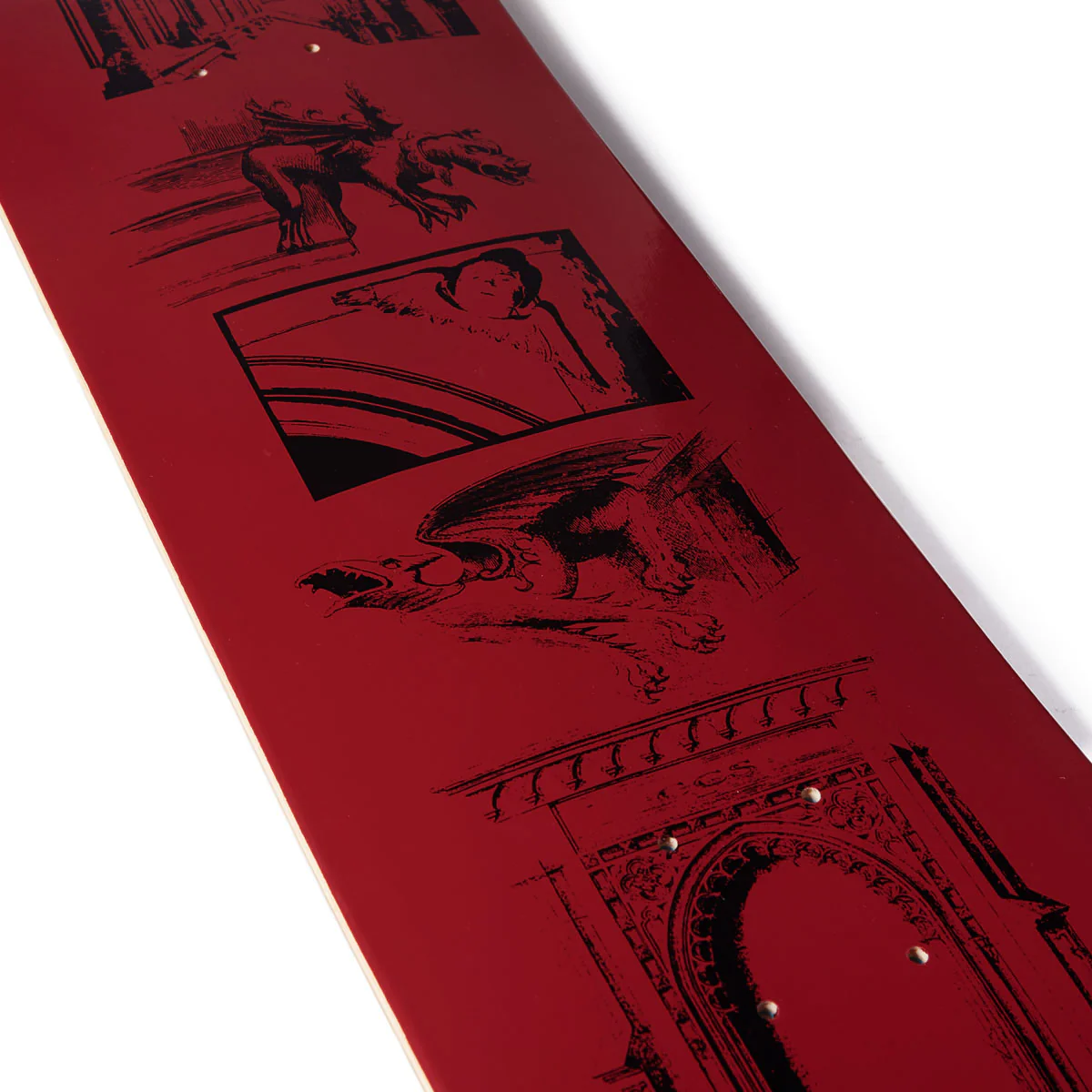 CCS Gargoyle Skateboard Deck - Red - Image 2