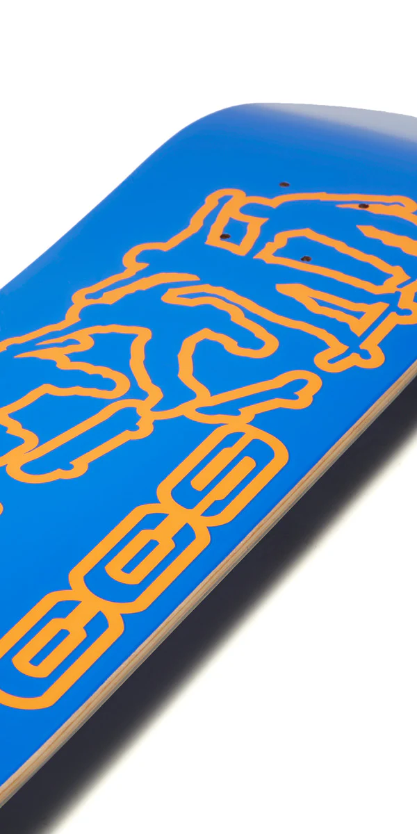 CCS Kickflip 2000 Skateboard Deck - Blue - 7.50" - Image 2