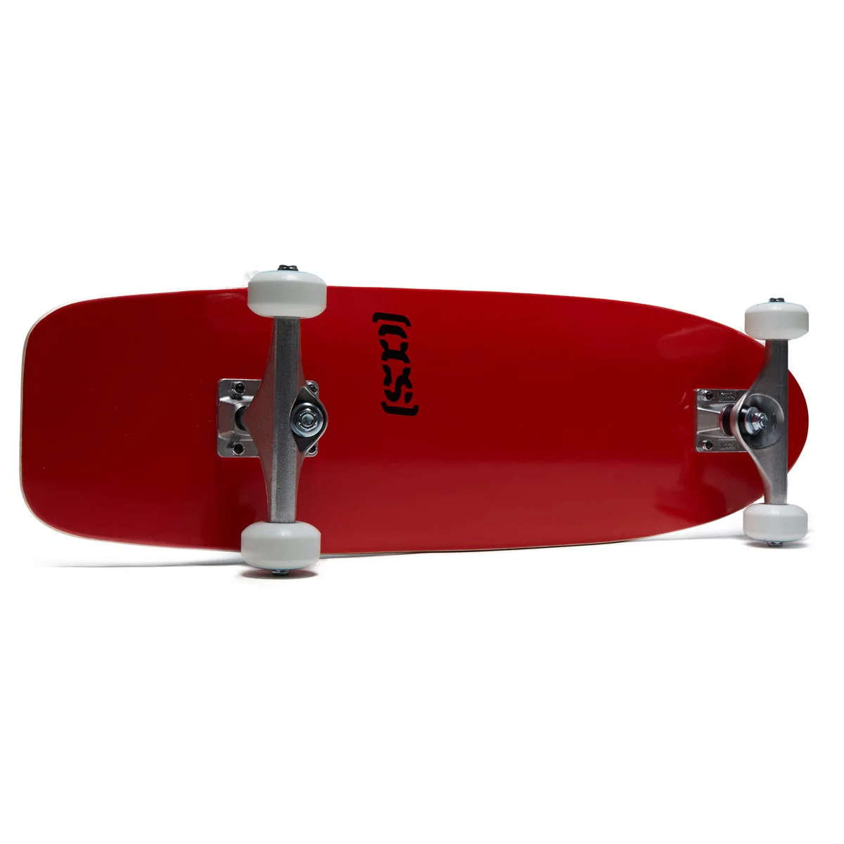 CCS Logo Cruiser Skateboard Complete - Red - 8.00" - Image 5