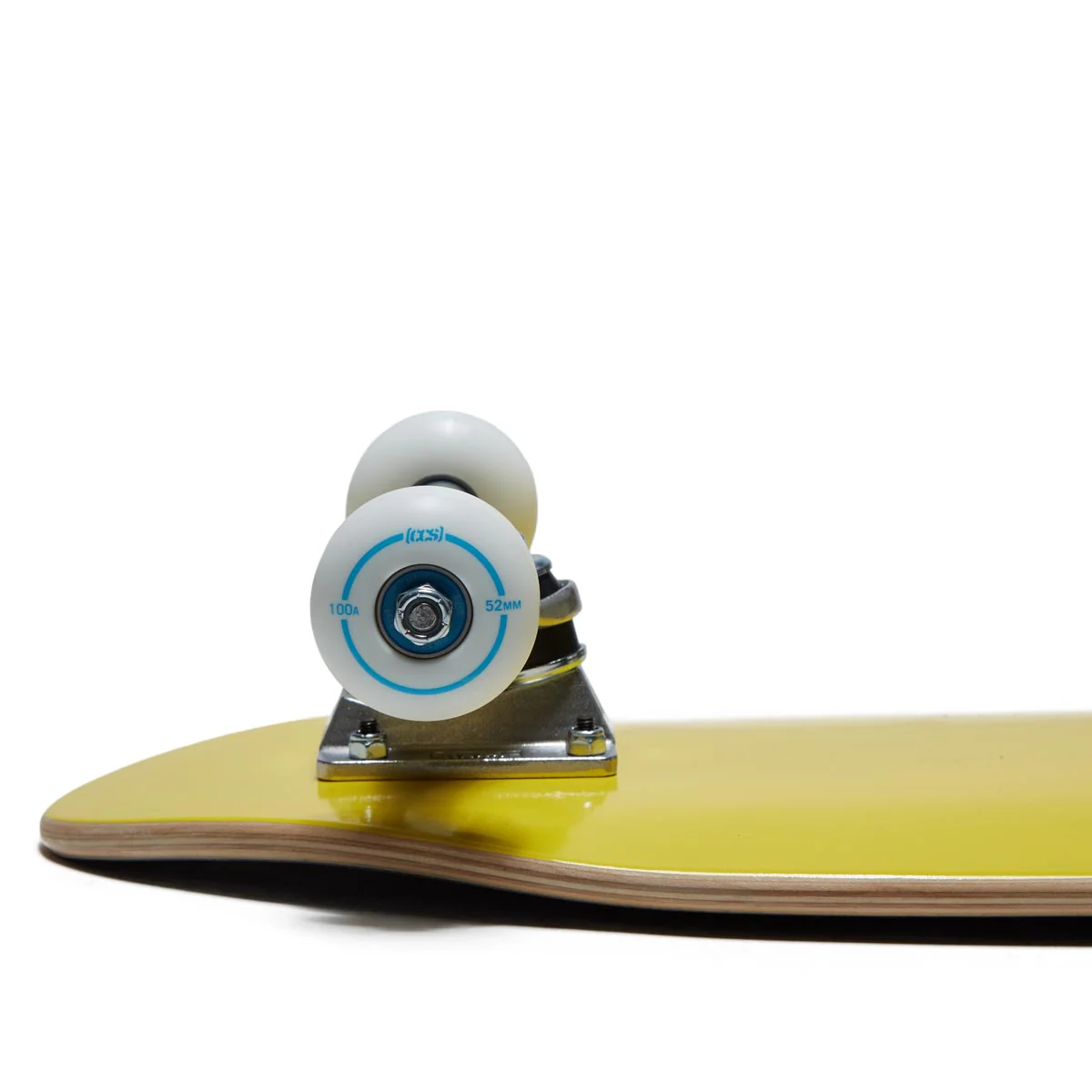CCS Logo Cruiser Skateboard Complete - Yellow - 8.00" - Image 4