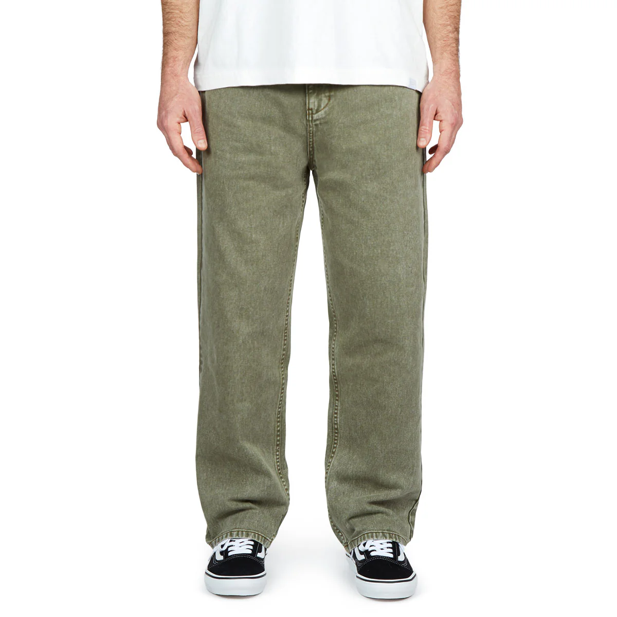 CCS Original Relaxed Denim Jeans - Faded Olive