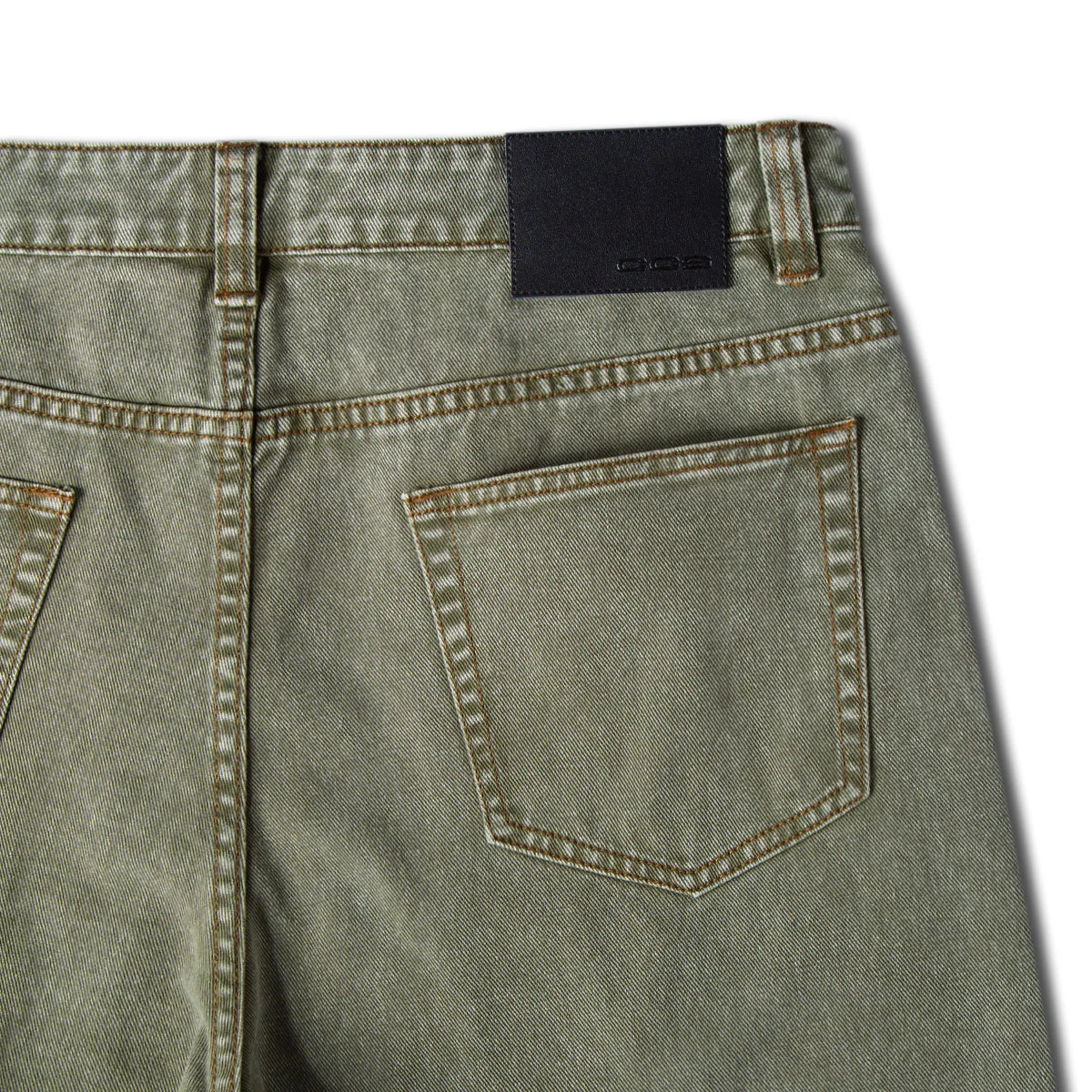 CCS Original Relaxed Denim Jeans - Faded Olive - Image 7