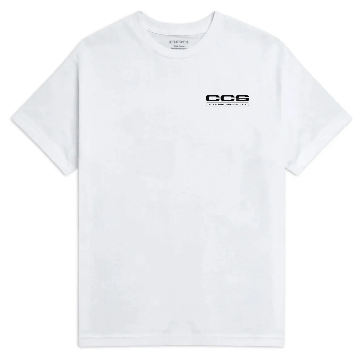 CCS Portland Shop T-Shirt - Black/Red - Image 2