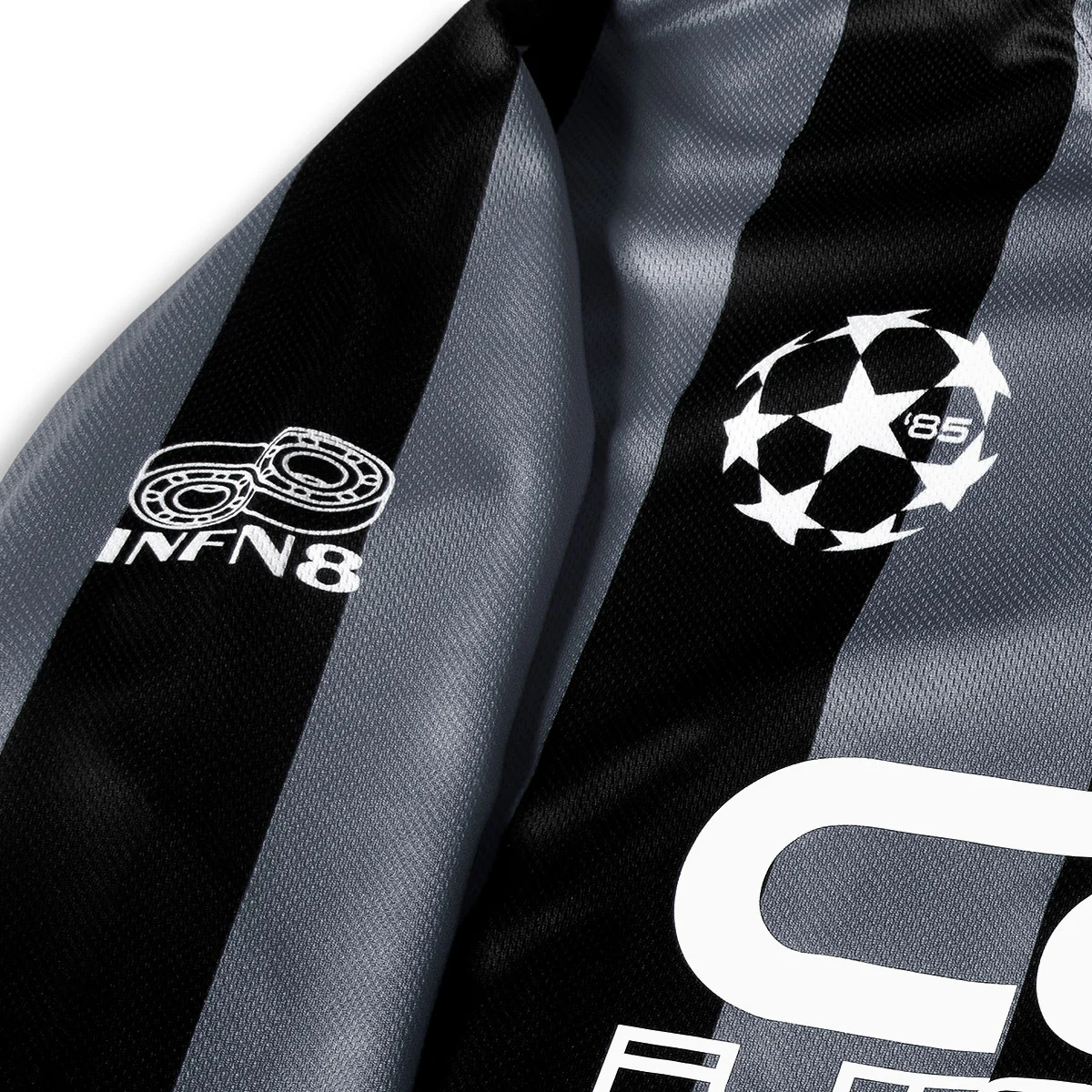 CCS Retro '85 Long Sleeve Soccer Jersey - Black Stripe - Image 6