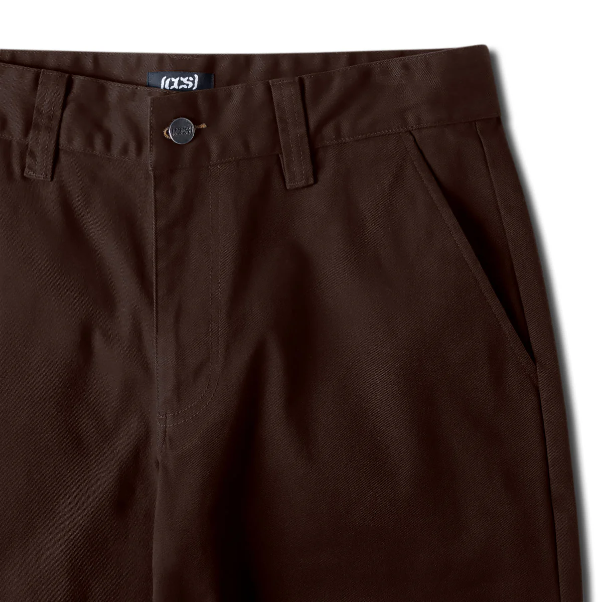 CCS Slim Stretch Chino Pants - Brown - Image 6