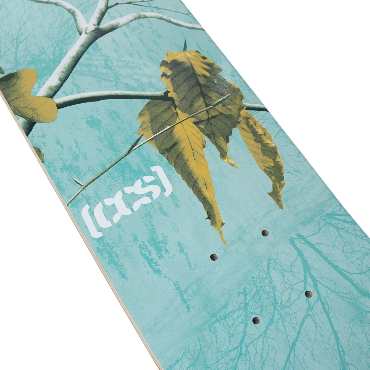 CCS x Realtree Logo Mini Skateboard Deck - Sea Glass - Image 3