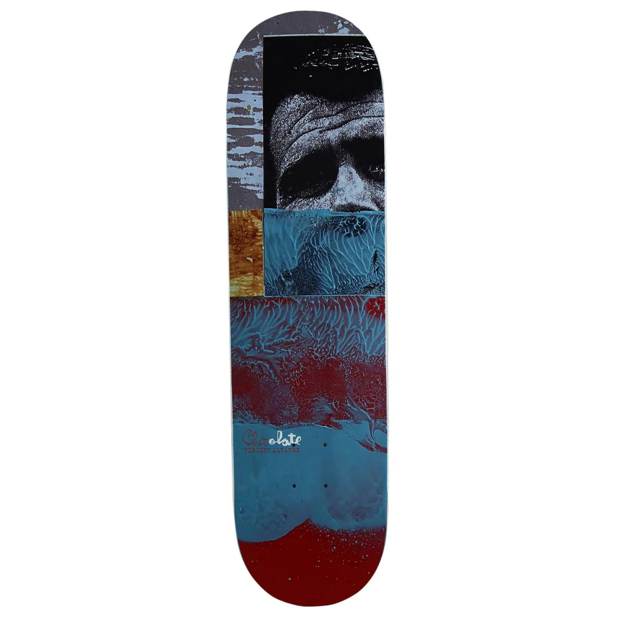 Chocolate Alvarez Lost Singles Skateboard Deck - 8.25"