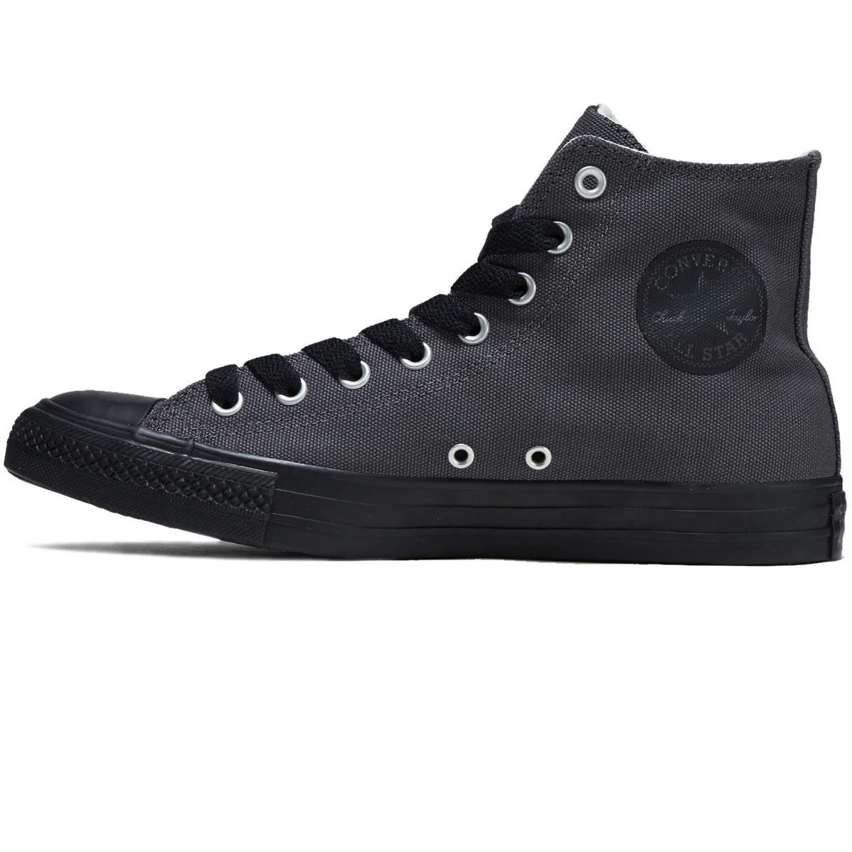 Converse Chuck Taylor All Star Hi Heavy Canvas Shoes - Dark Matter/Black/Black - Image 2