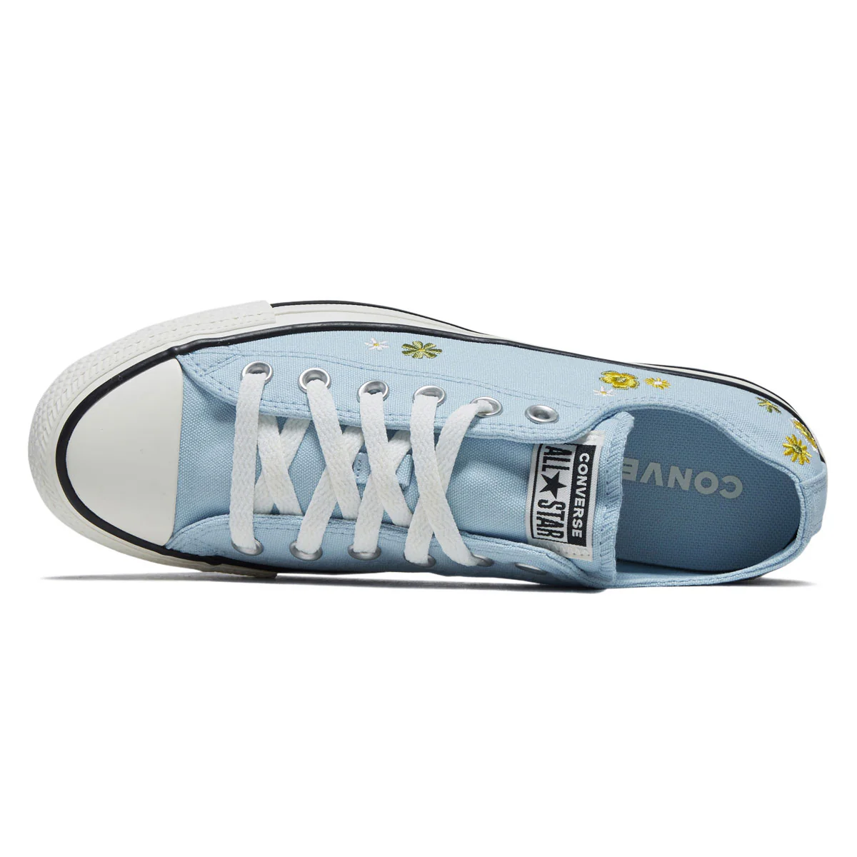 Converse Chuck Taylor All Star Ox Embroidered Florals Shoes - Clear Skies/Bright Outlook - Image 3