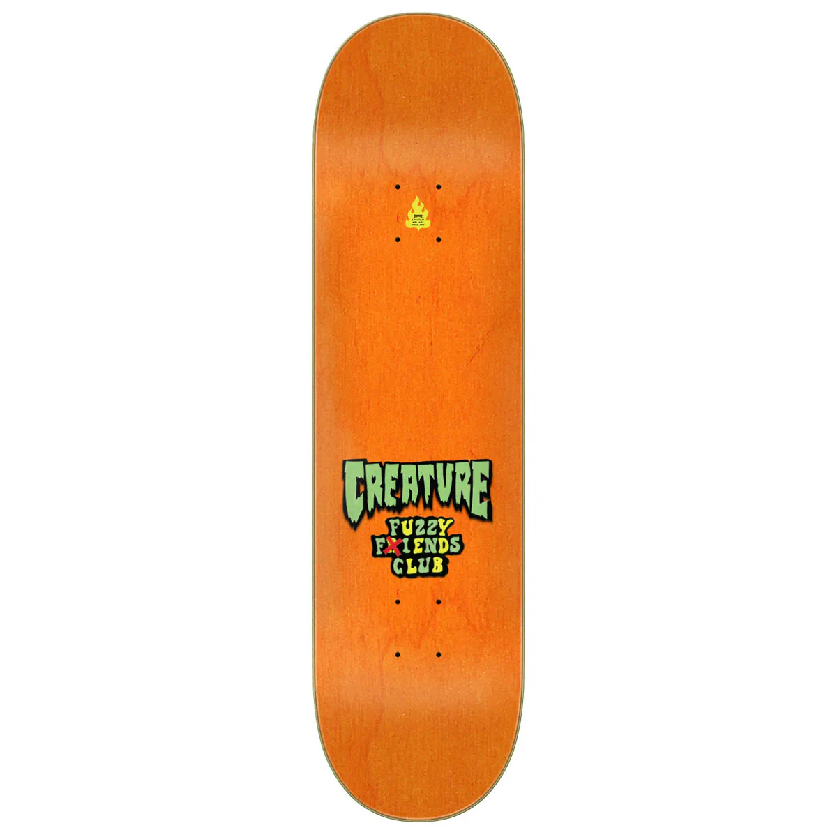 Creature Gravette Fuzzy Creature Fiends Pro Skateboard Complete - 8.30" - Image 2
