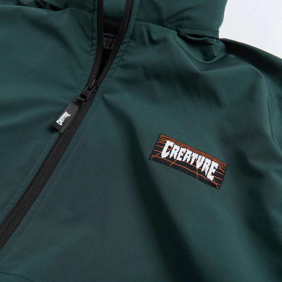 Creature Lost At Sea Packable Jacket - Black/Green - Image 4