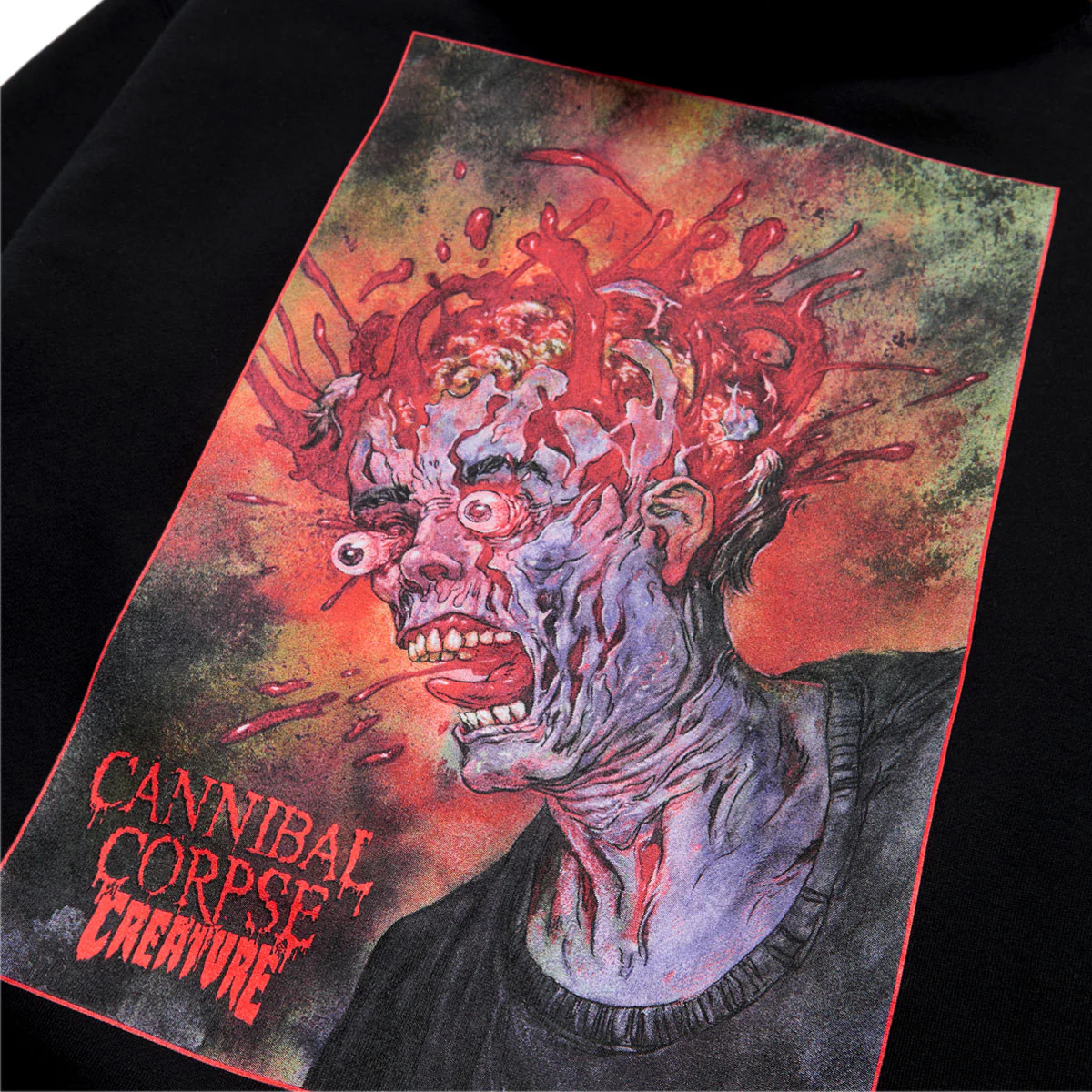 Creature x Cannibal Corpse Hoodie - Black - Image 4