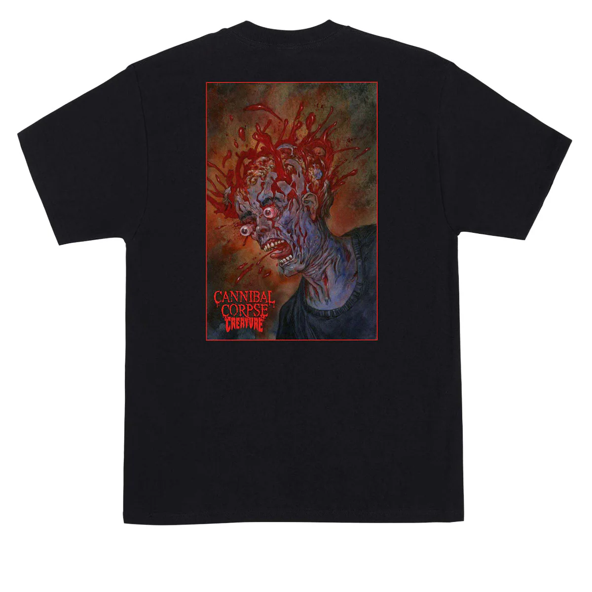 Creature x Cannibal Corpse T-Shirt - Black - Image 2