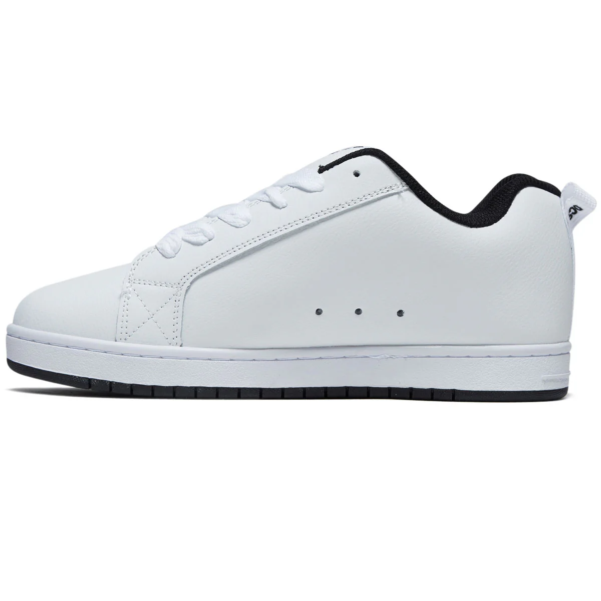 DC Court Graffik Shoes - White/Black/Black - Image 2