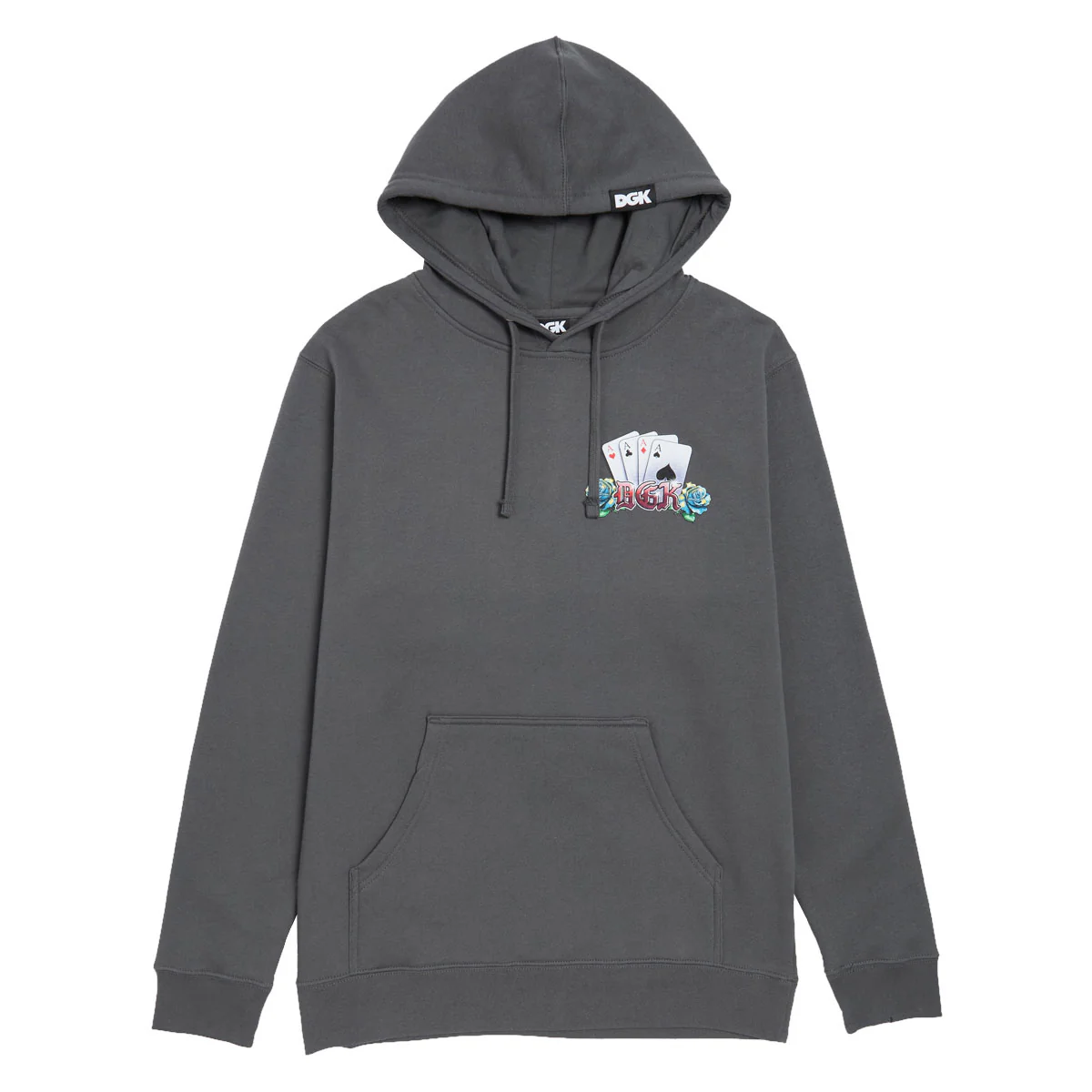 DGK Aces Hoodie - Charcoal - Image 2