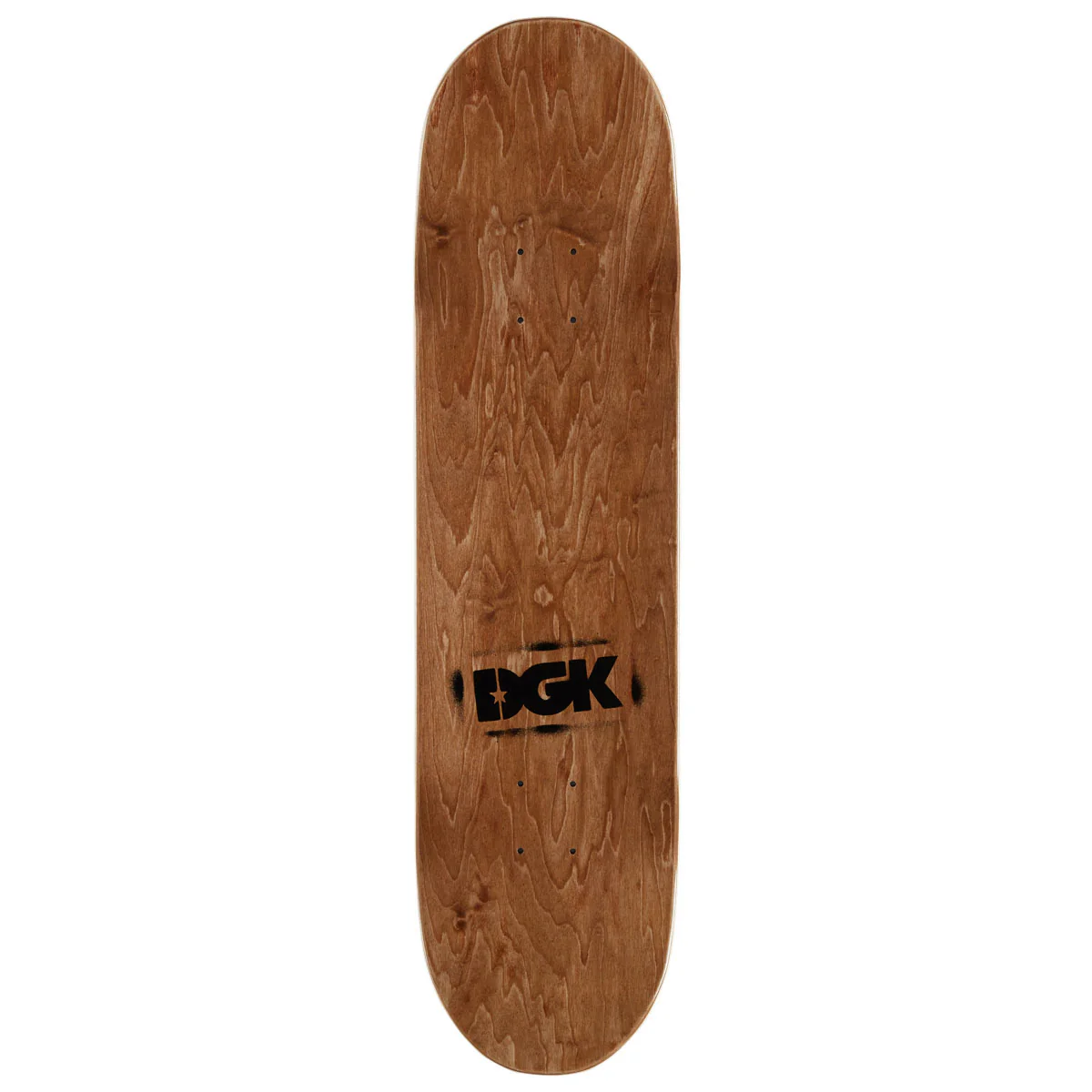 DGK Cold Pressed Boo Skateboard Complete - White - 8.25" - Image 2
