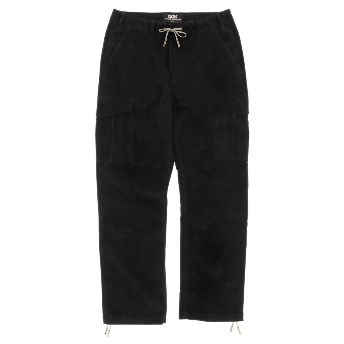 DGK OG Cargo Pants - Black Corduroy