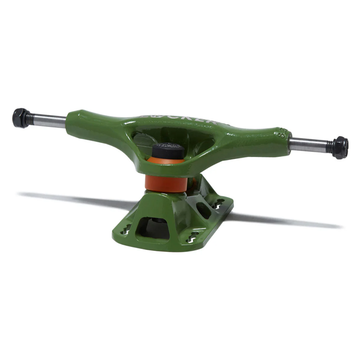 Grind King Locker Skateboard Trucks - Army Green - 8.25" - Image 2