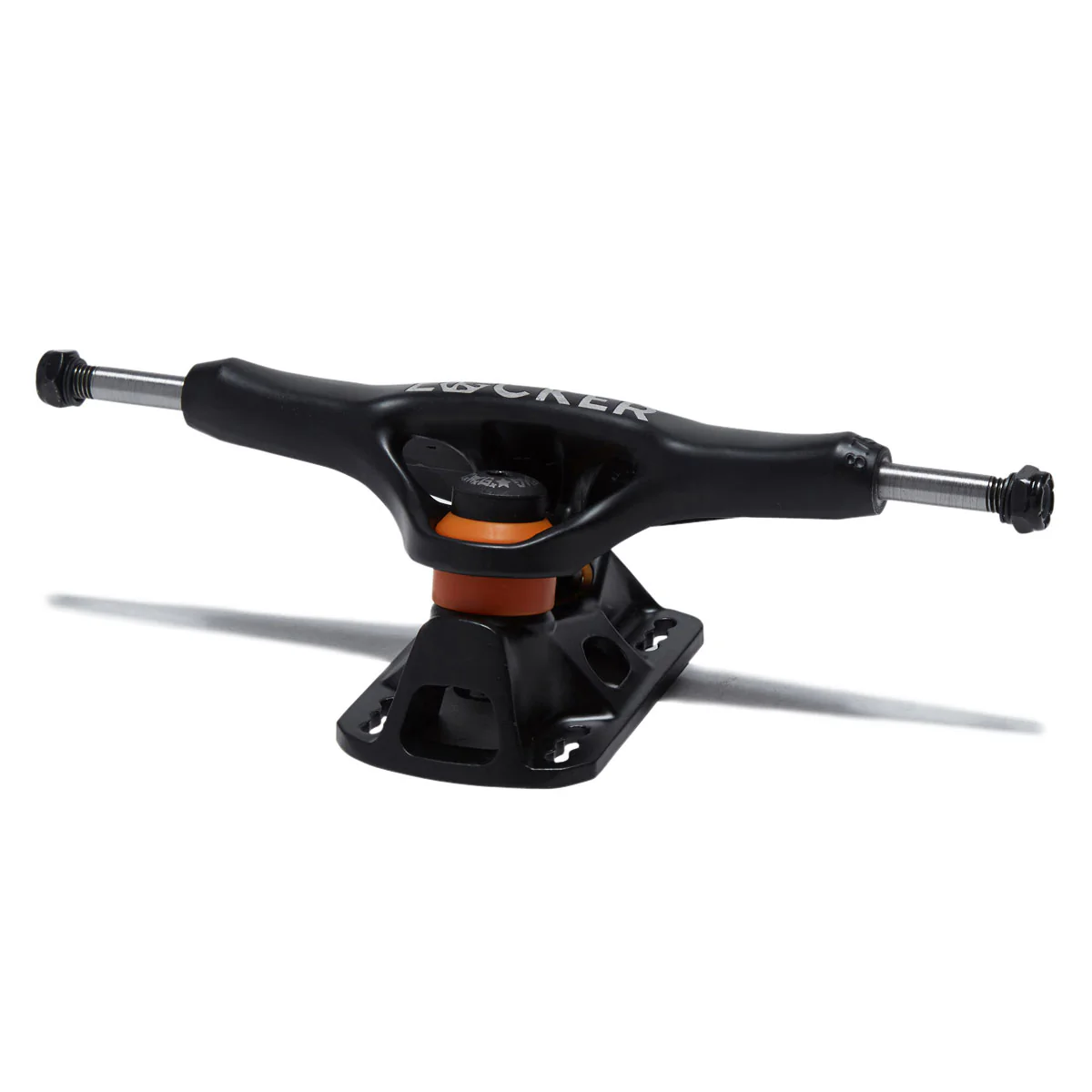 Grind King Locker Skateboard Trucks - Flat Black - 8.75" - Image 2