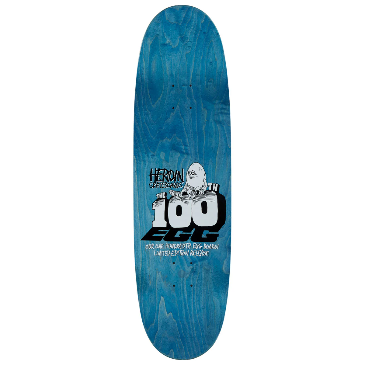 Heroin 100th Egg Skateboard Complete - 9.125" - Image 2