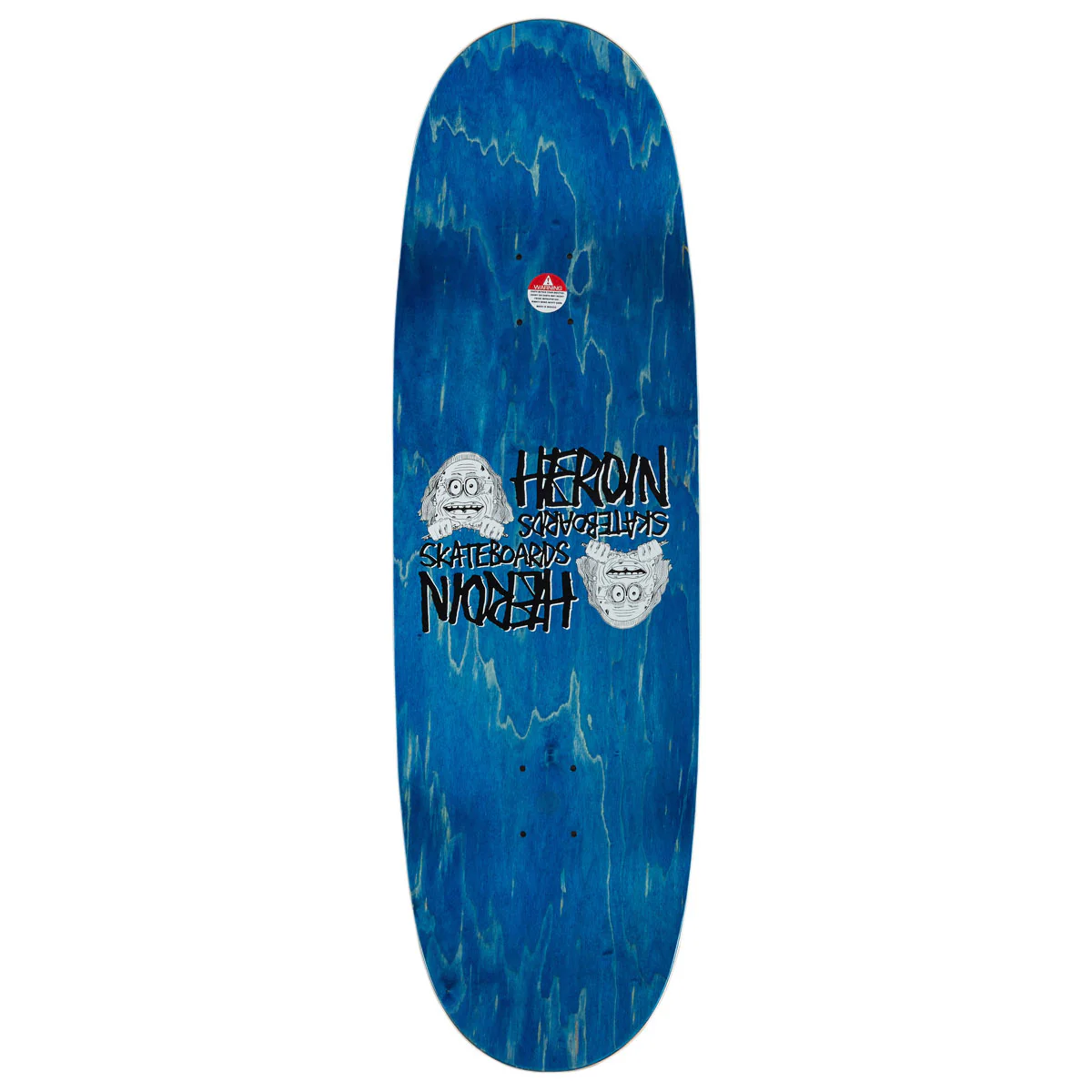 Heroin Auntie Razoregg Skateboard Deck - 9.75" - Image 2
