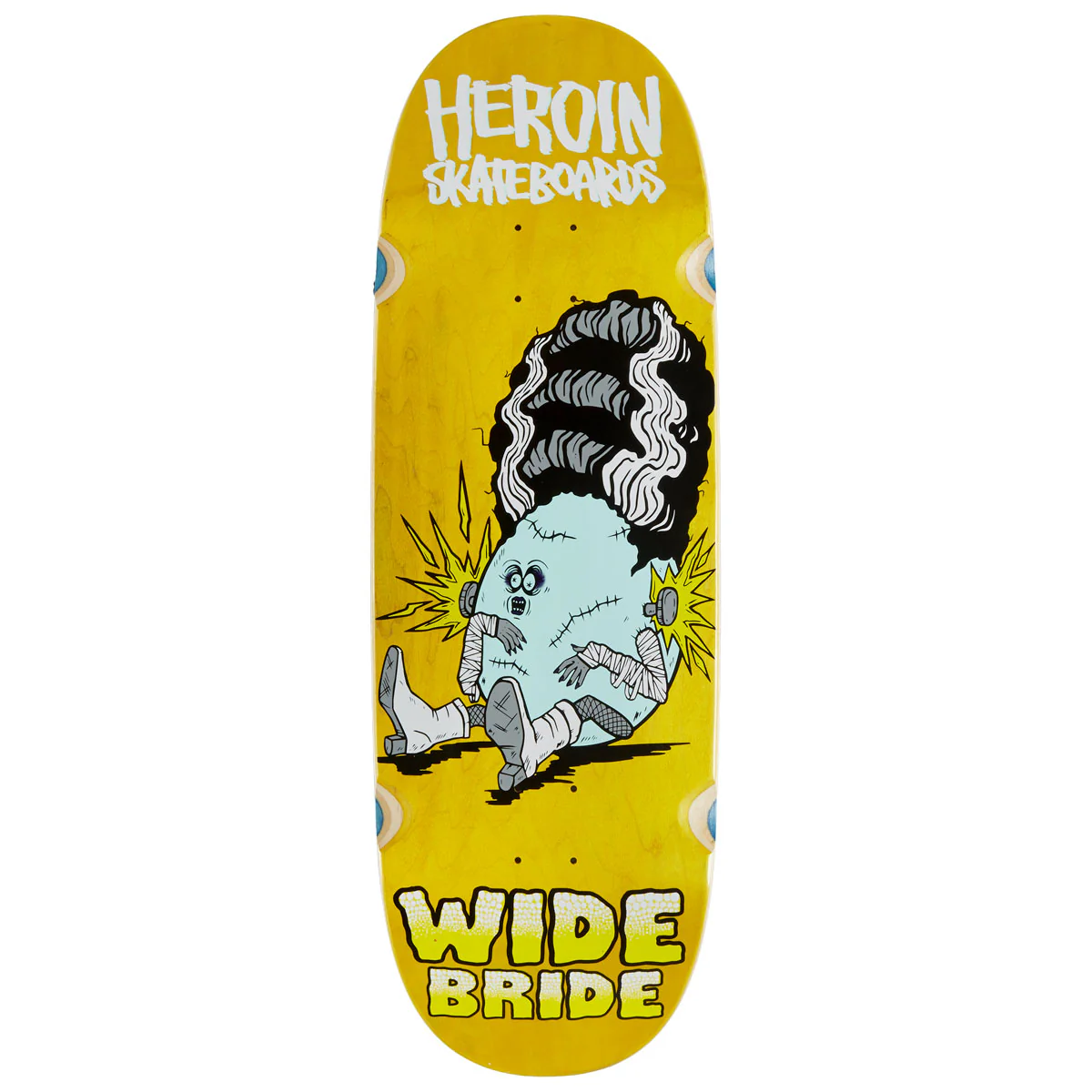 Heroin Wide Bride Skateboard Deck - 10.40"