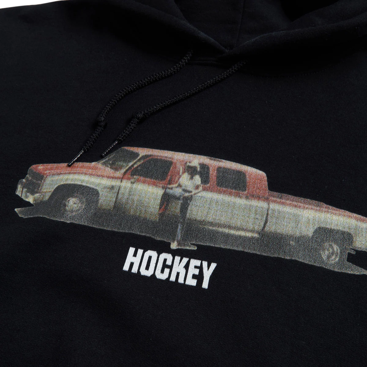 Hockey Truck The Long Way Hoodie - Black - Image 2