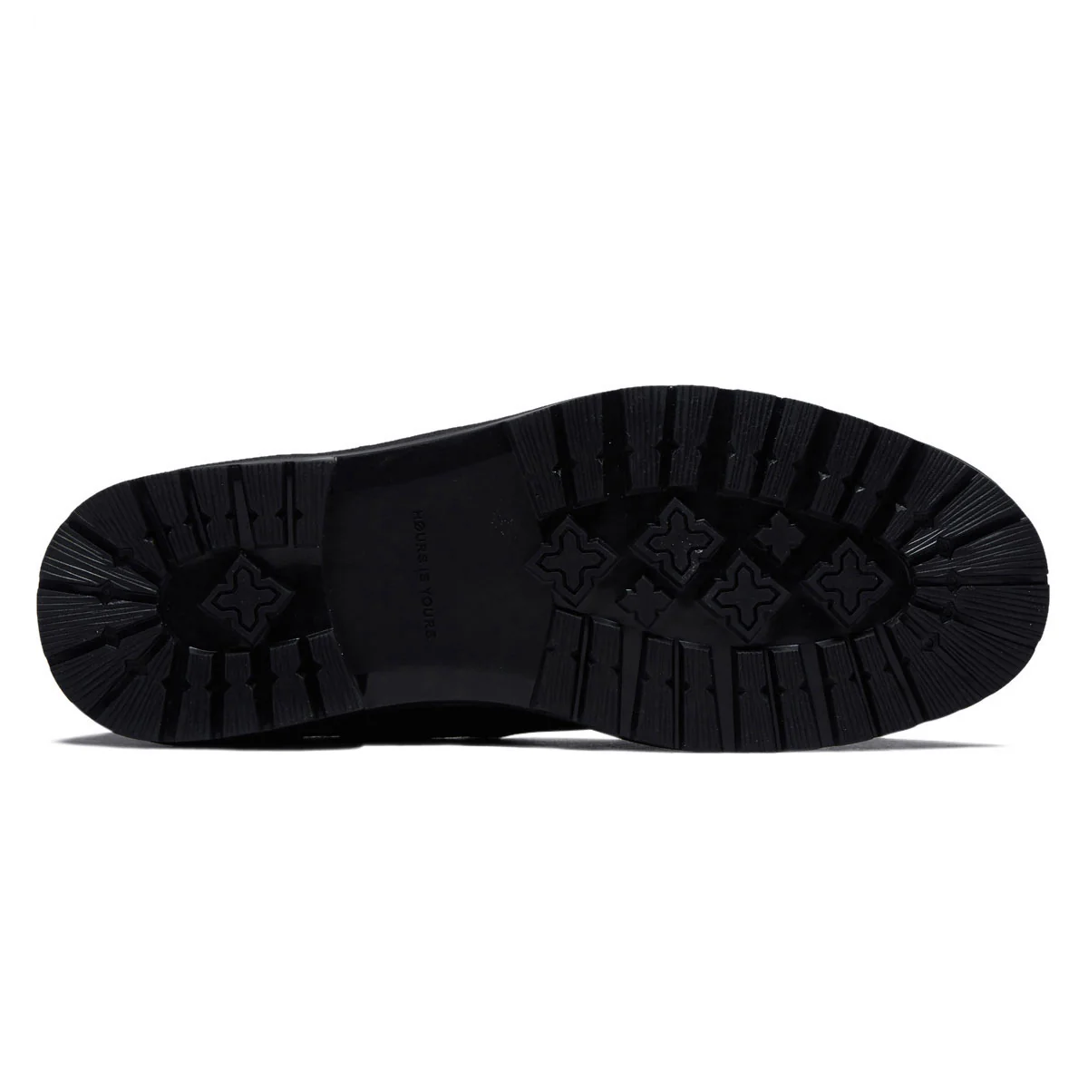 Hours Is Yours Cohiba PD Dollin Lug Loafer Shoes Shoes - Black Suede - Image 4