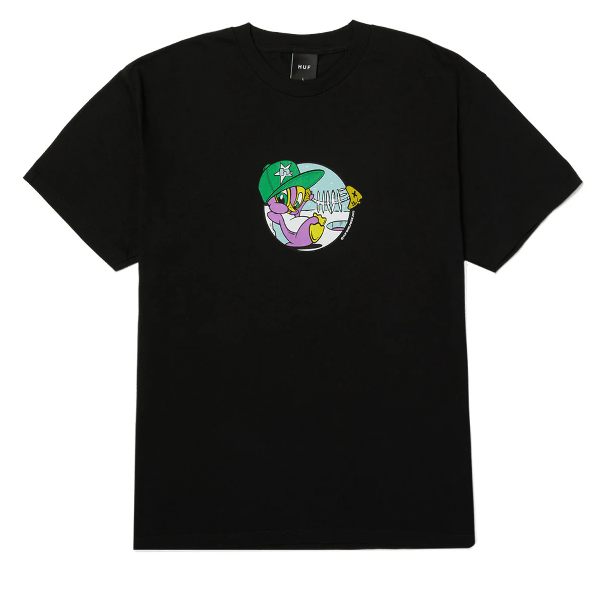 HUF Deep Freeze T-Shirt - Black