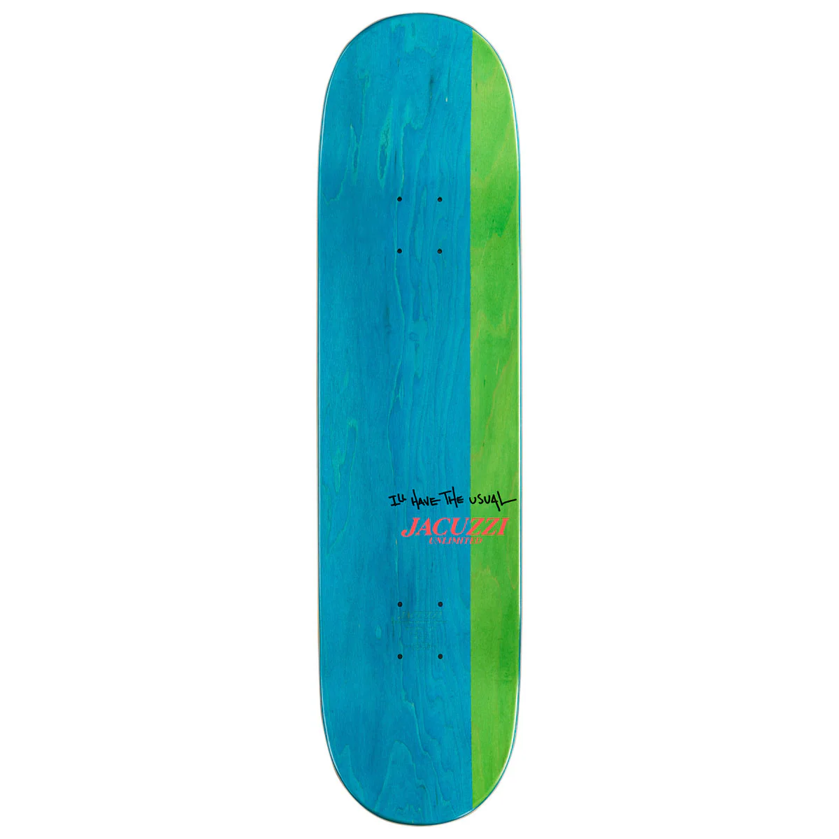 Jacuzzi Unlimited Cawell Berry Gunner EX7 Skateboard Deck - 8.25" - Image 2