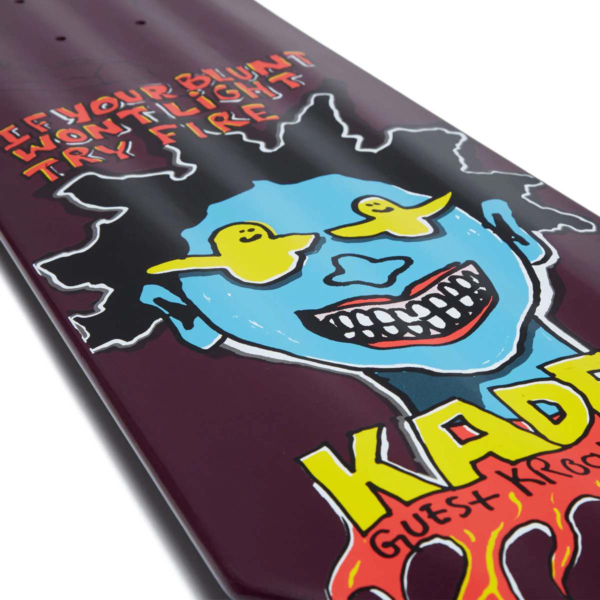 Krooked Kader Guest Tri-Plane Skateboard Complete - 9.75" - Image 3