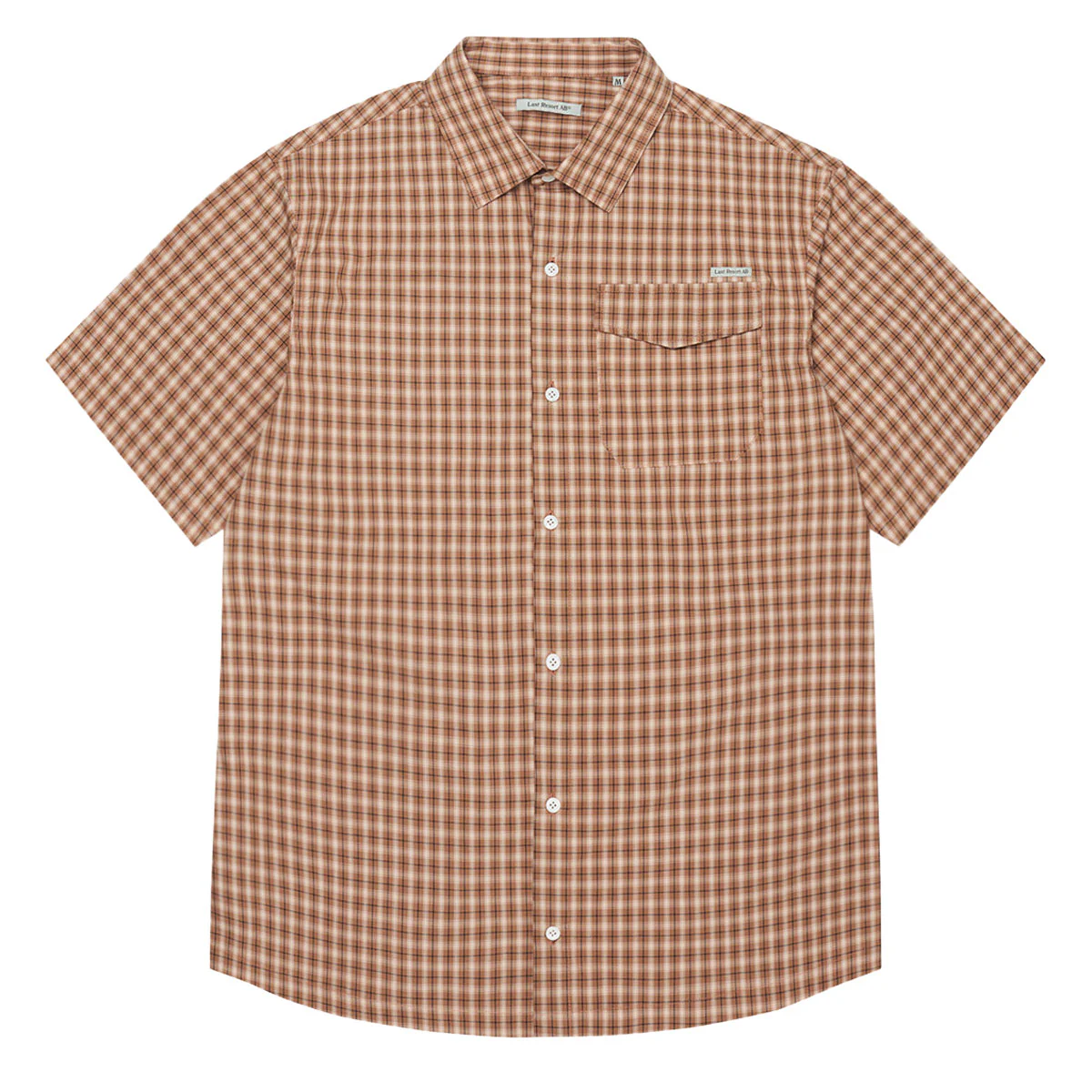 Last Resort AB Base Shirt - Caramel Check - Image 3