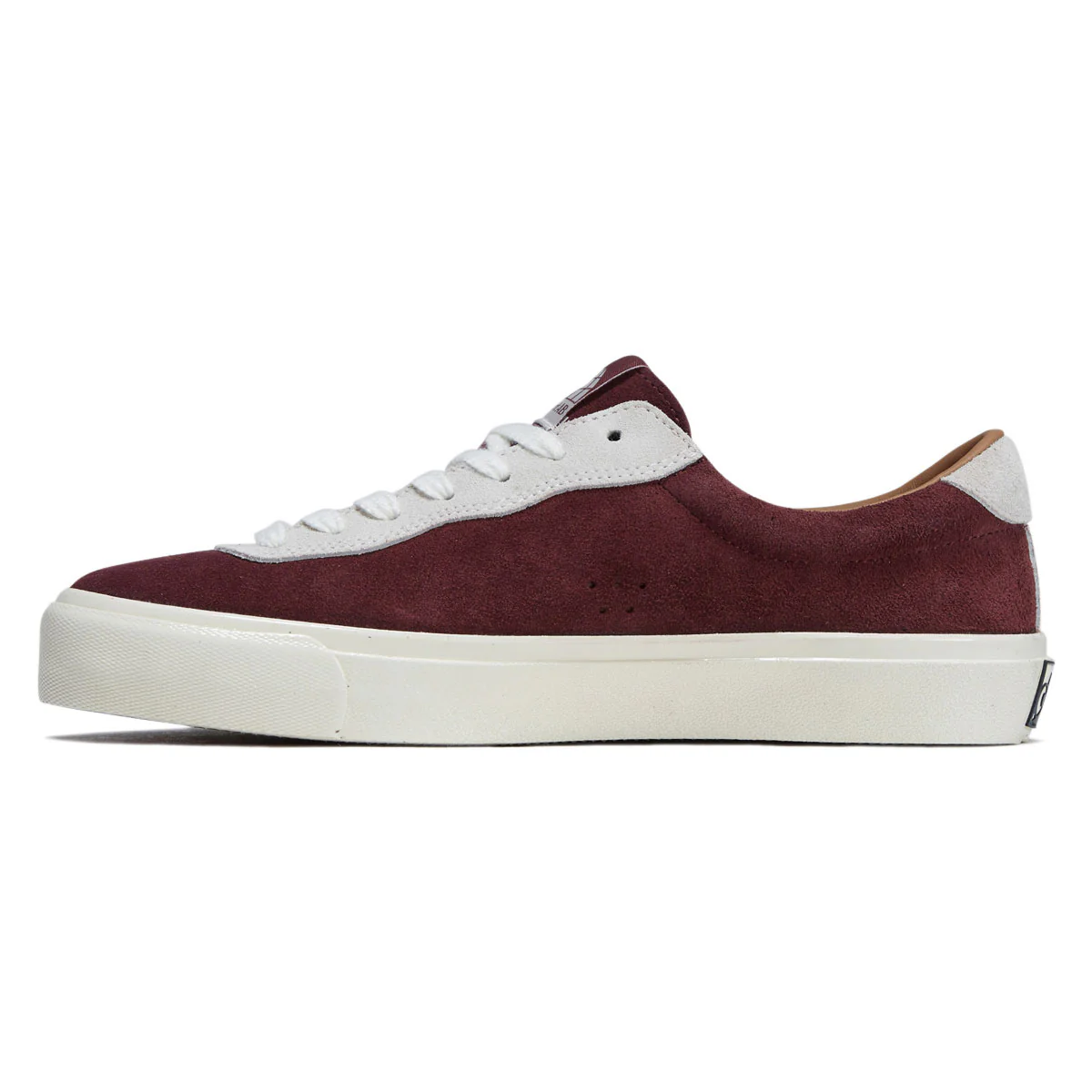 Last Resort AB VM001 Suede Lo Shoes - Brick Red/Off White/White - Image 2