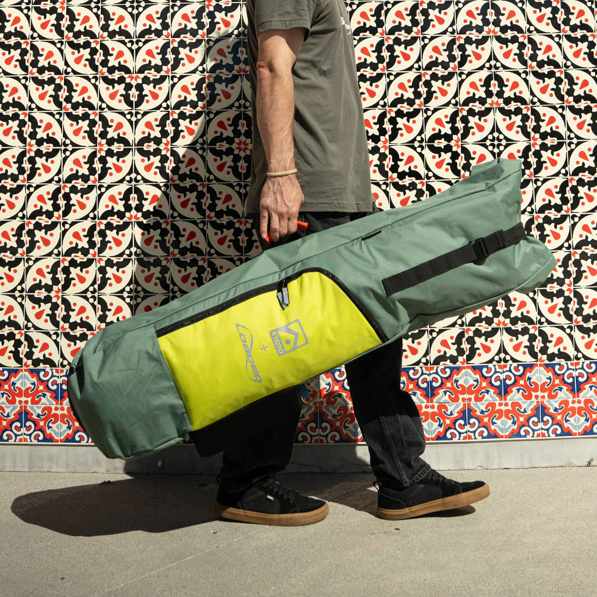 Loaded x Kyoto Long Base Bag - Green - Image 3